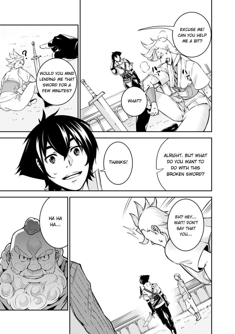 Shijou Saikyou no Mahou Kenshi, F Rank Boukensha ni Tensei Suru - Kensei to Matei, 2-tsu no Zense Omotta Otoko no Eiyuutan Chapter 8 page 15 - 