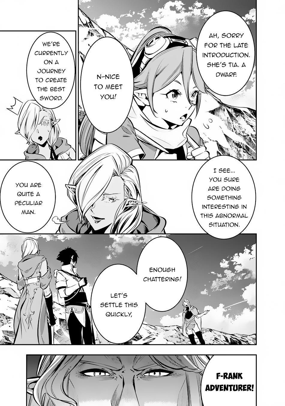 Shijou Saikyou no Mahou Kenshi, F Rank Boukensha ni Tensei Suru - Kensei to Matei, 2-tsu no Zense Omotta Otoko no Eiyuutan Chapter 90 page 10 - 