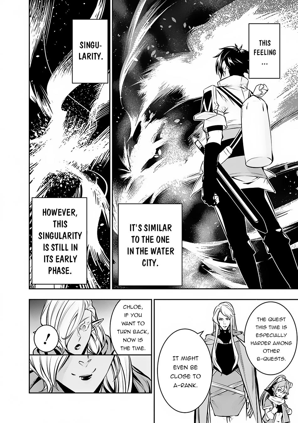 Shijou Saikyou no Mahou Kenshi, F Rank Boukensha ni Tensei Suru - Kensei to Matei, 2-tsu no Zense Omotta Otoko no Eiyuutan Chapter 91 page 9 - 