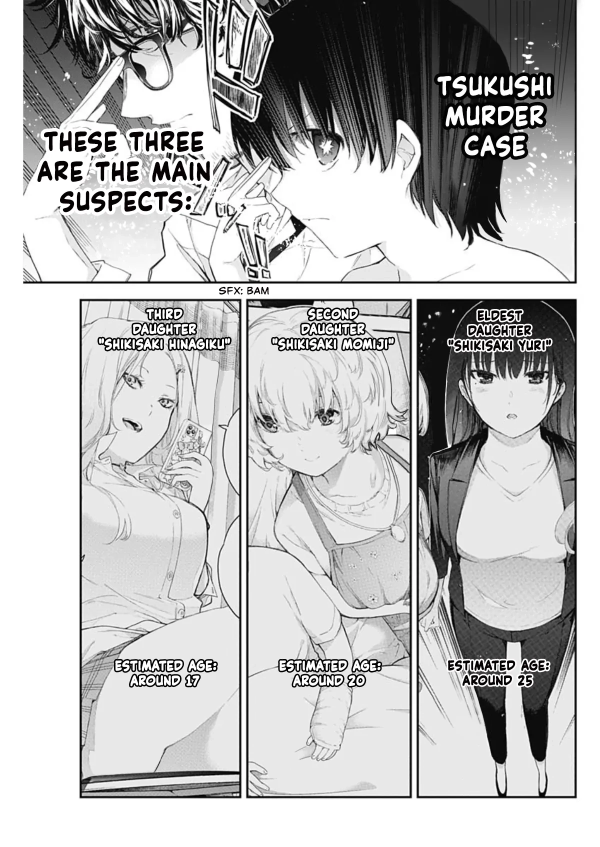 Shikisaki Shimai wa Abakaretai Chapter 2 page 3 - 