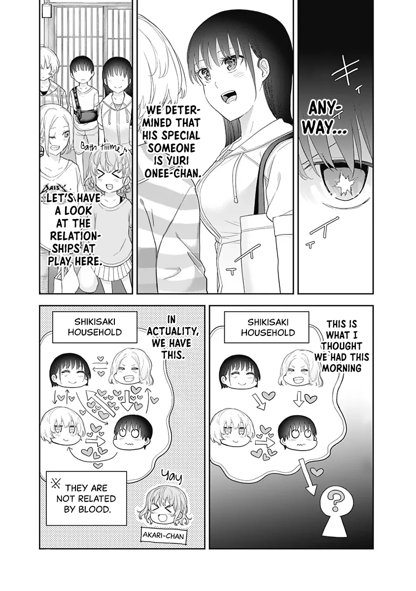 Shikisaki Shimai wa Abakaretai Chapter 25 page 3 - 