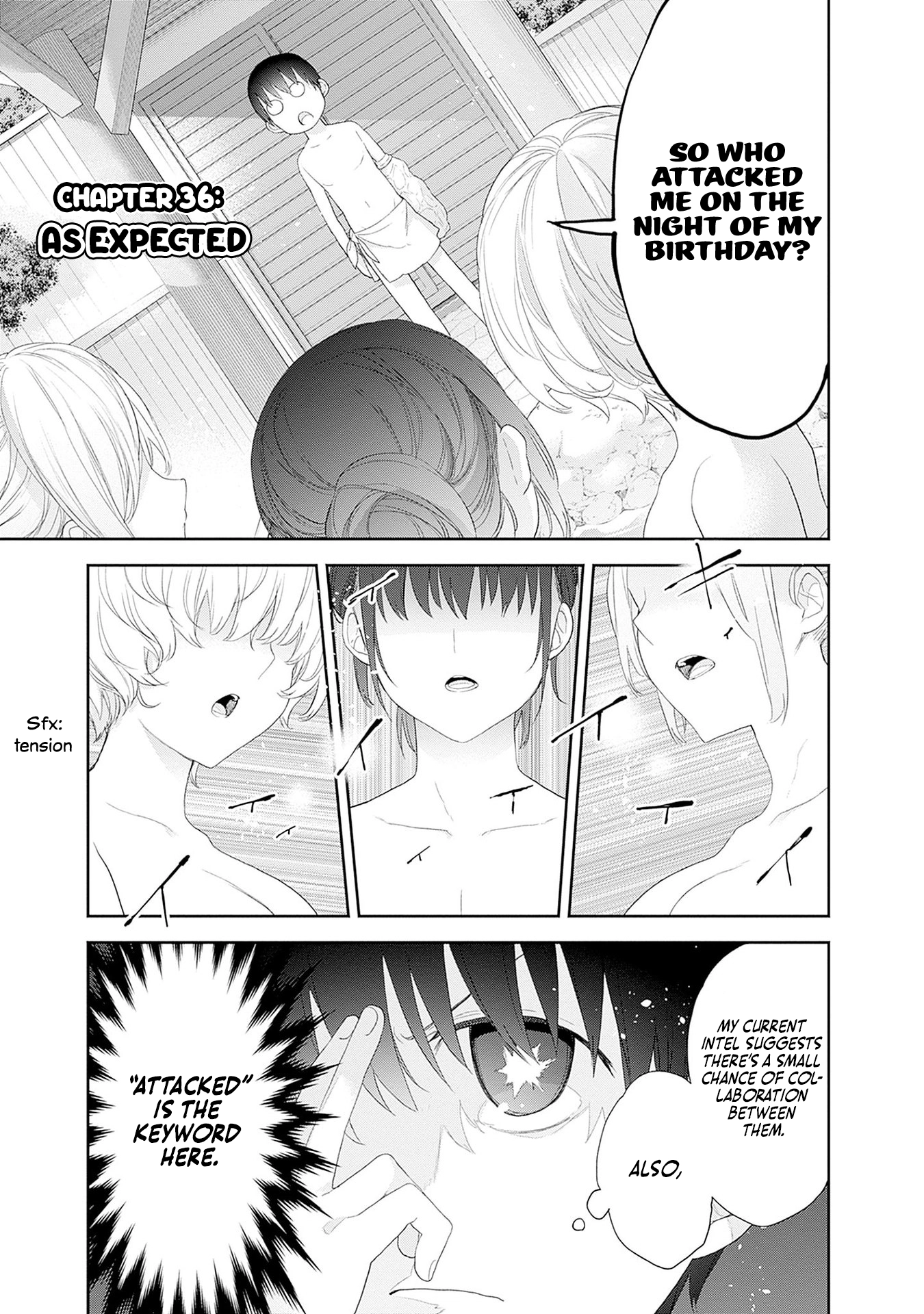 Shikisaki Shimai wa Abakaretai Chapter 36 page 2 - 
