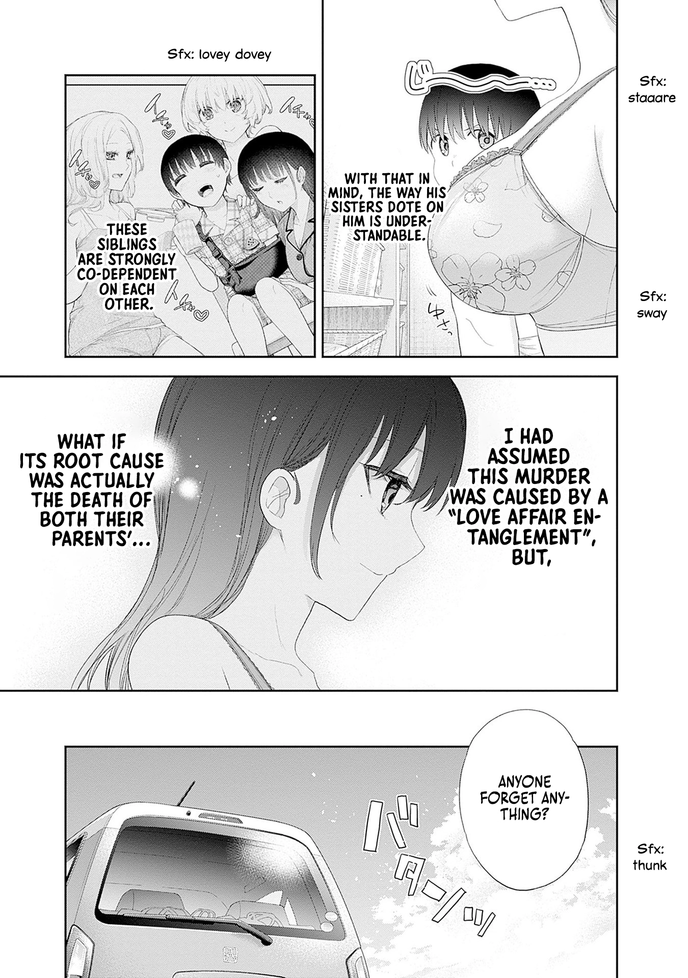 Shikisaki Shimai wa Abakaretai Chapter 36 page 12 - 
