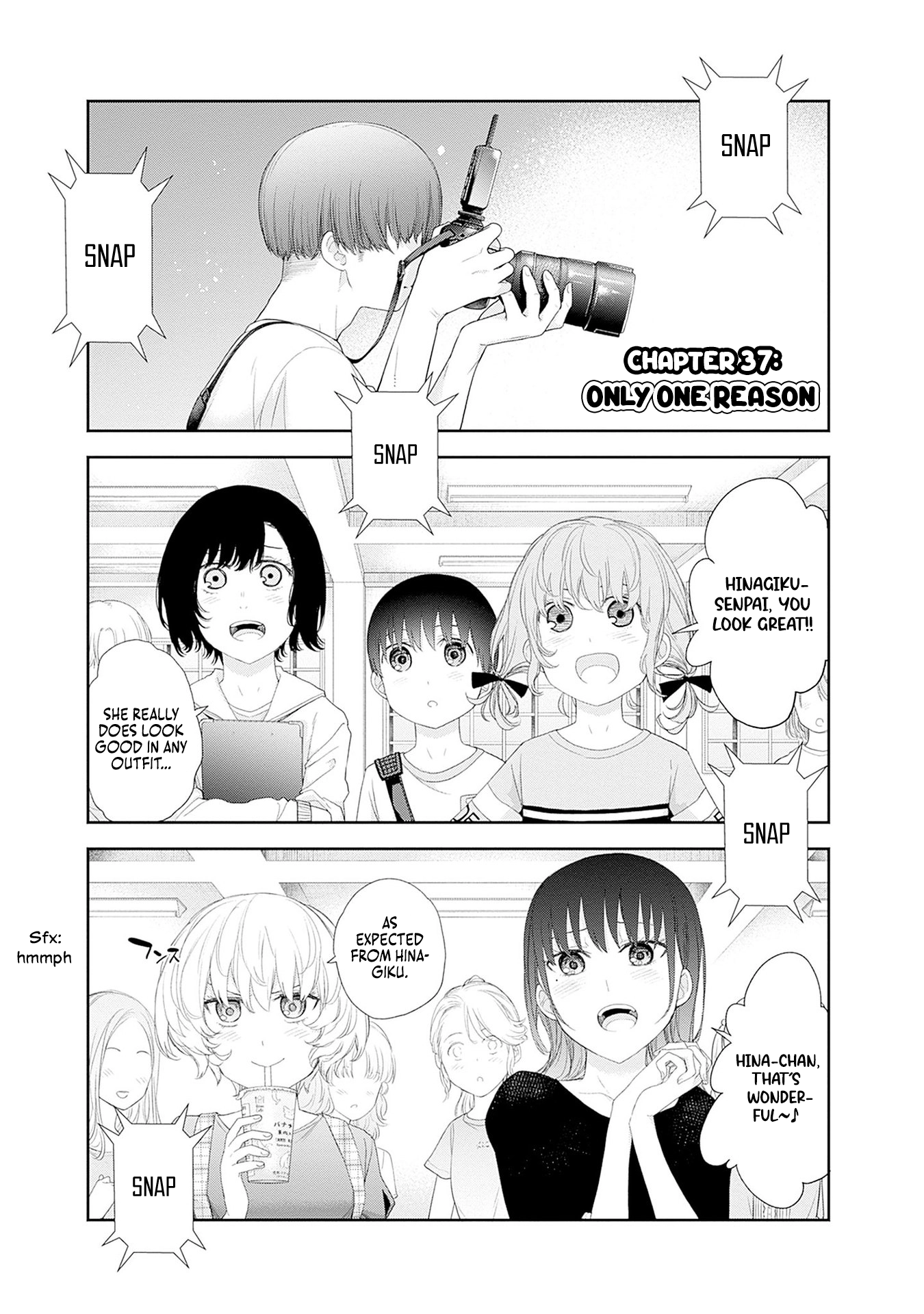 Shikisaki Shimai wa Abakaretai Chapter 37 page 1 - 