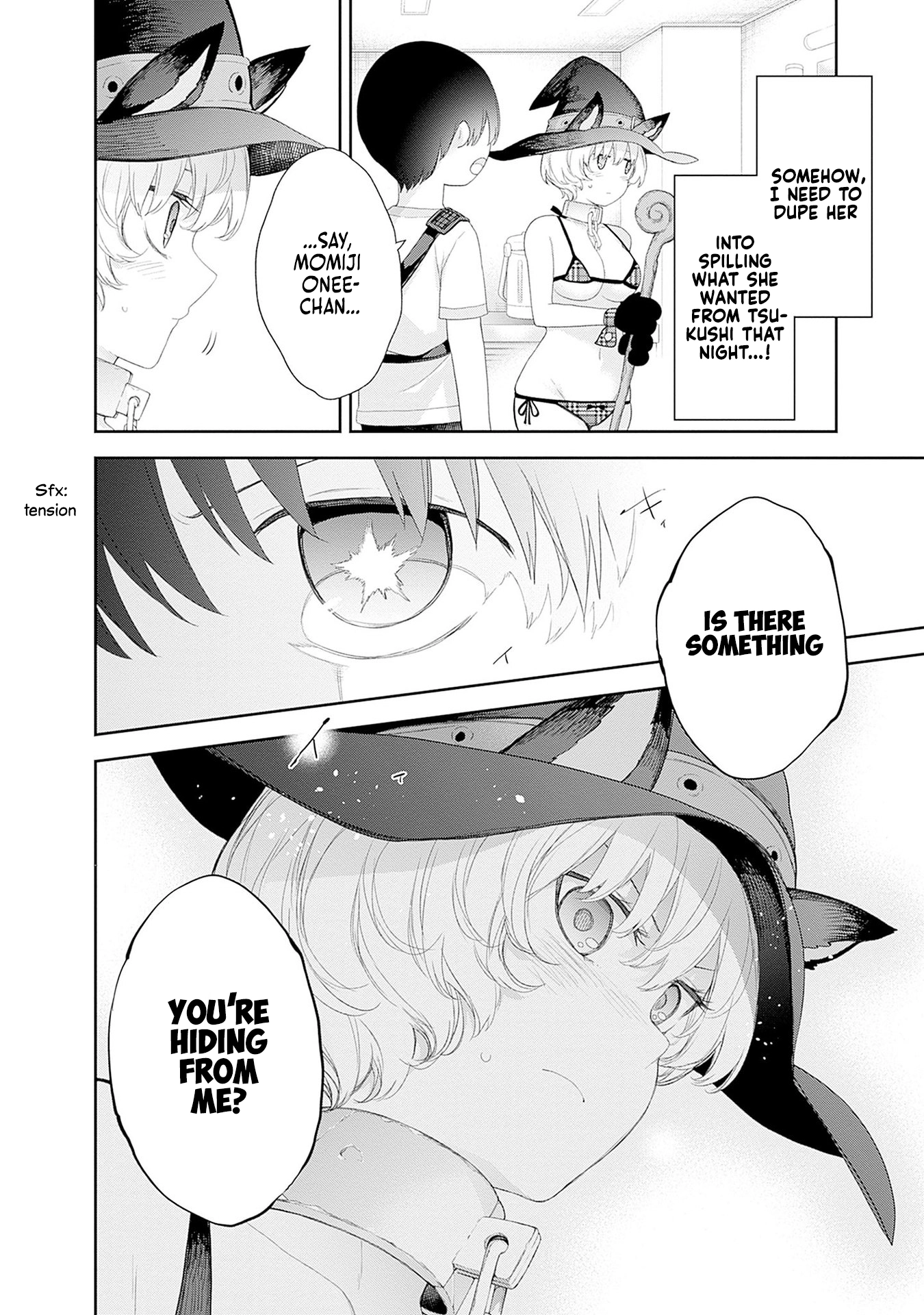 Shikisaki Shimai wa Abakaretai Chapter 37 page 14 - 