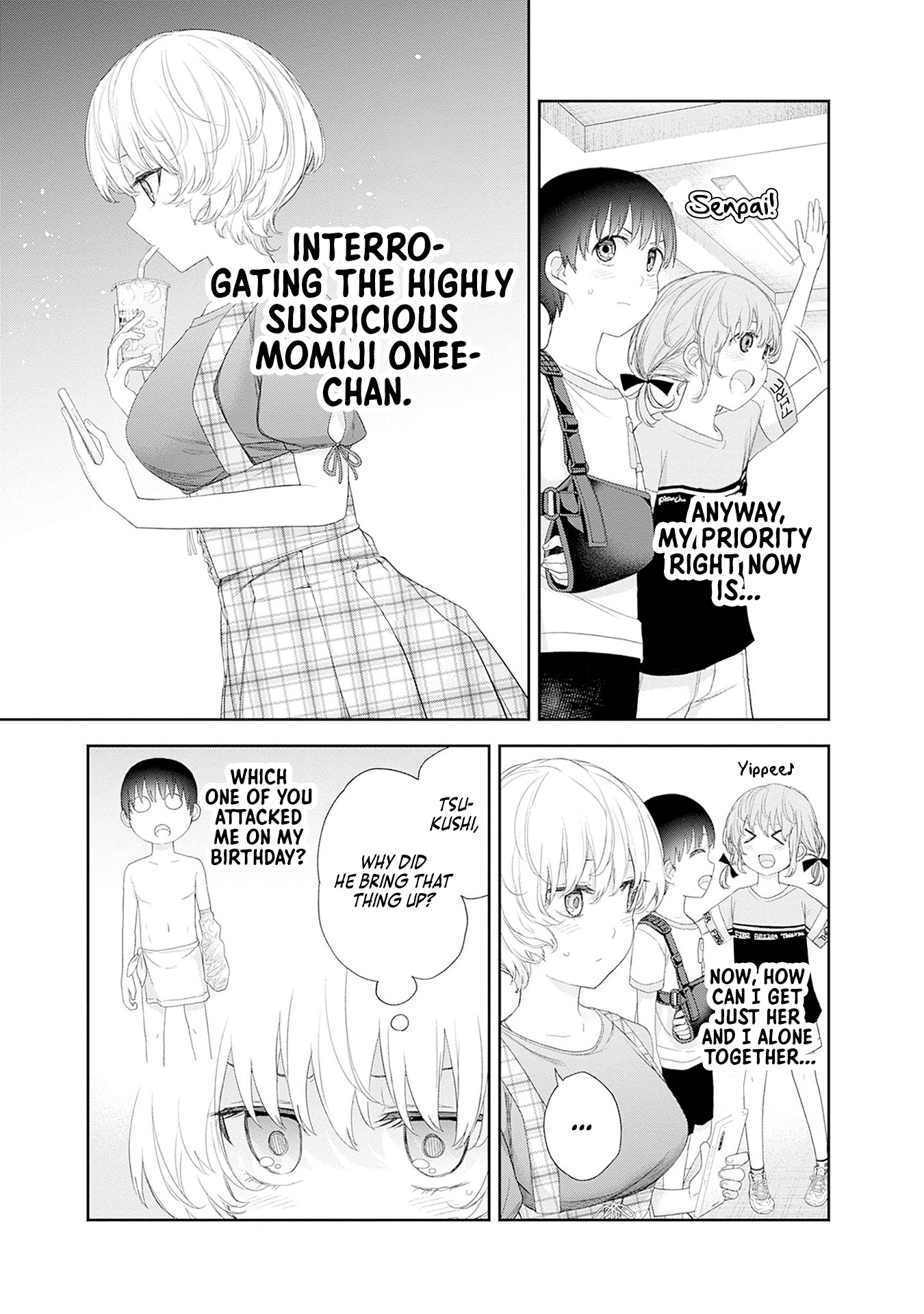 Shikisaki Shimai wa Abakaretai Chapter 37 page 5 - 