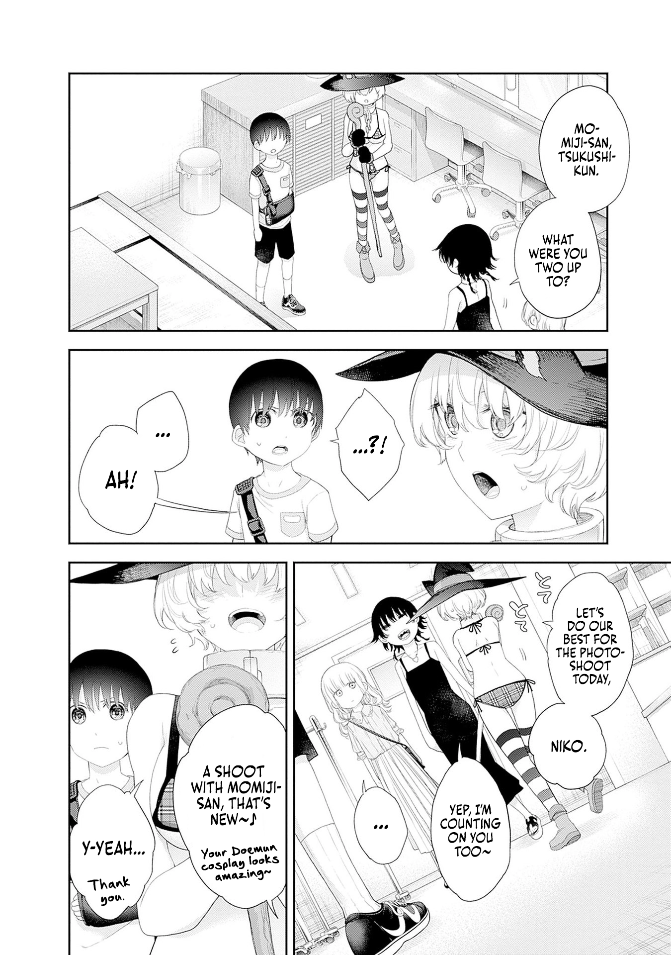 Shikisaki Shimai wa Abakaretai Chapter 38 page 5 - 