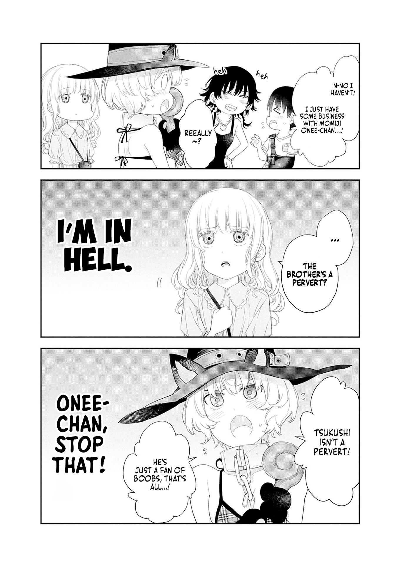Shikisaki Shimai wa Abakaretai Chapter 38 page 7 - 