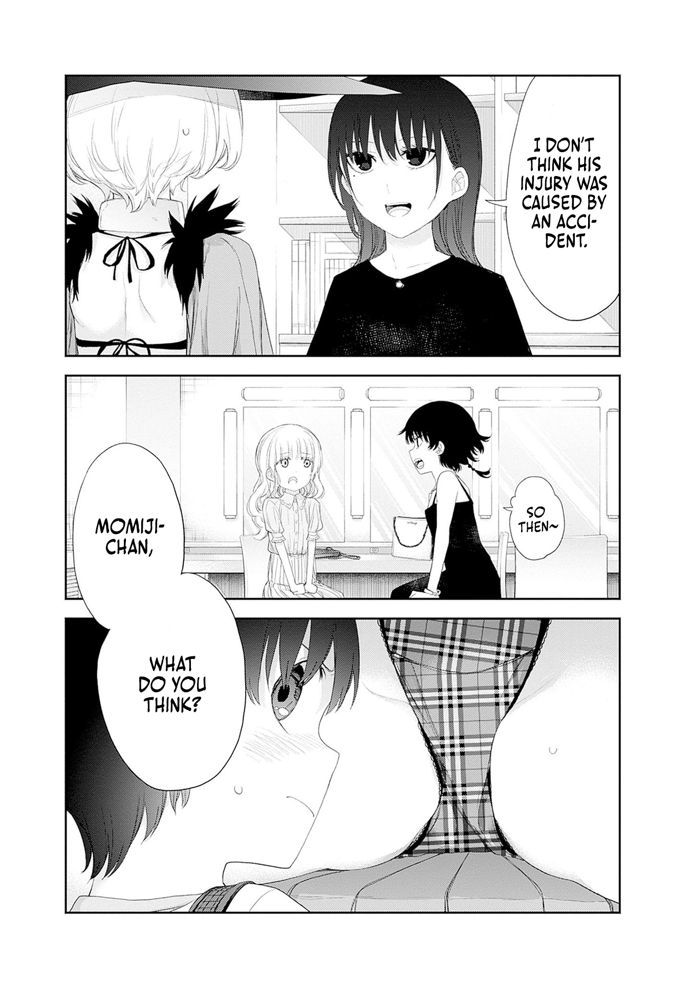 Shikisaki Shimai wa Abakaretai Chapter 39 page 2 - 