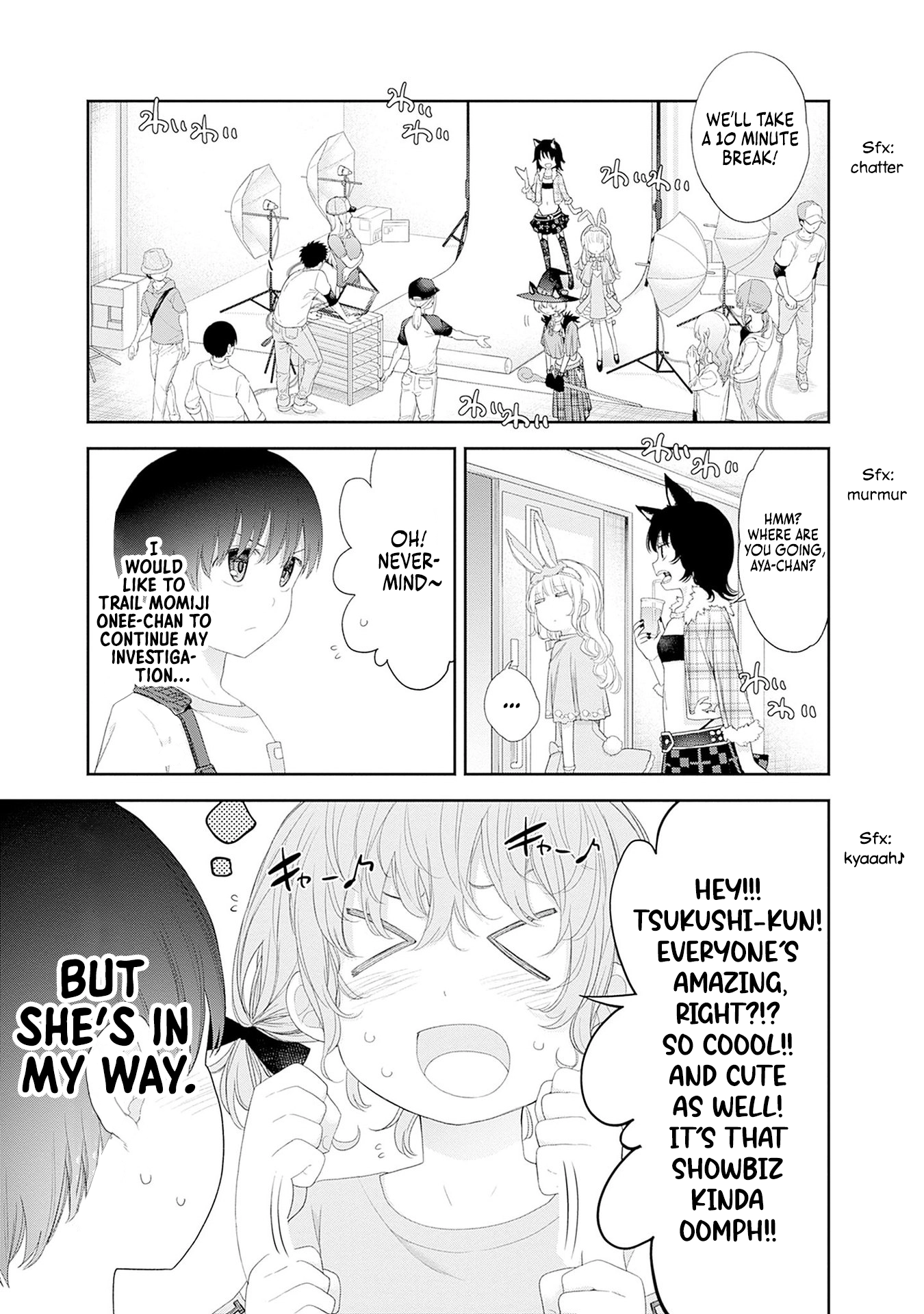 Shikisaki Shimai wa Abakaretai Chapter 40 page 5 - 