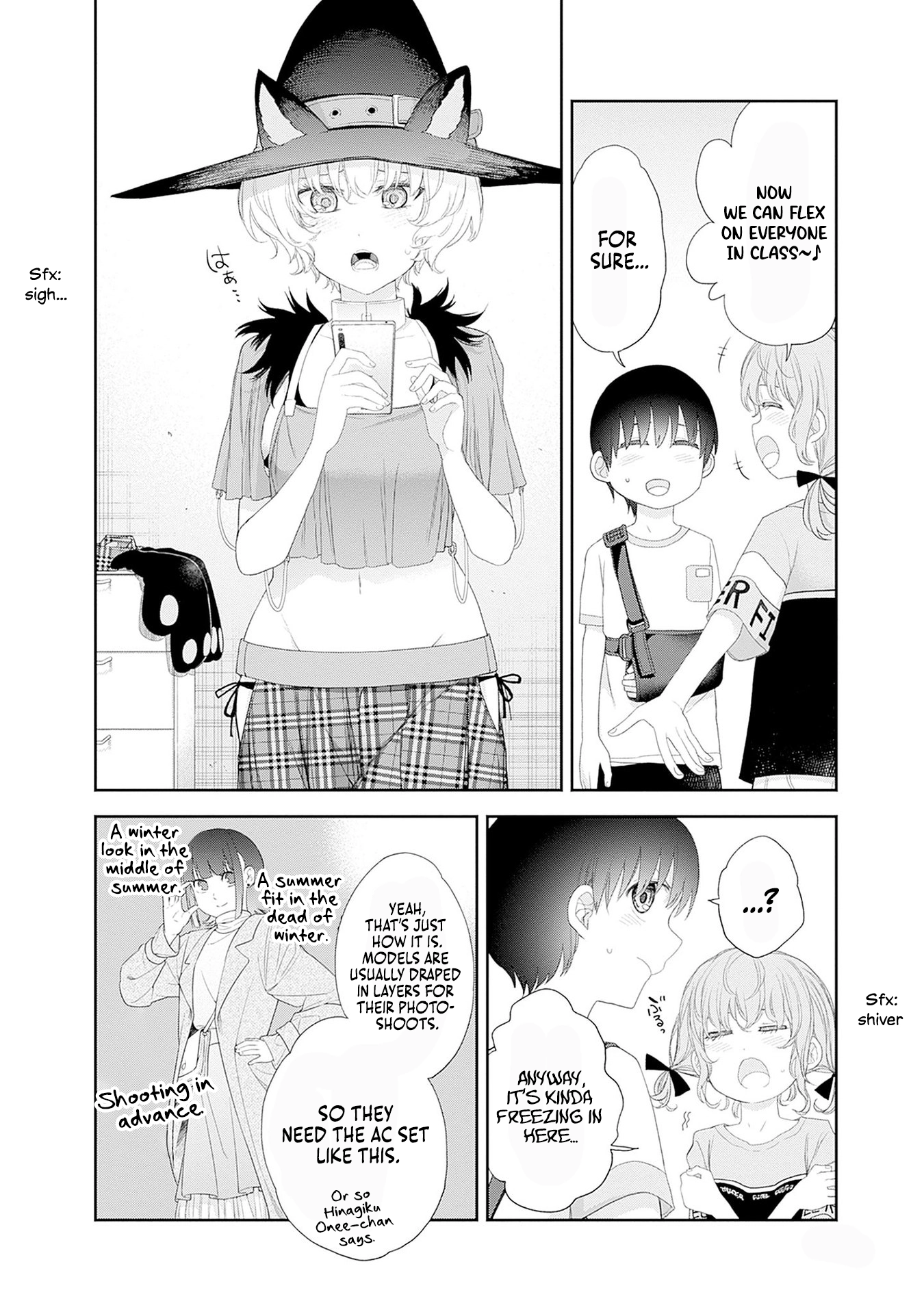 Shikisaki Shimai wa Abakaretai Chapter 40 page 6 - 