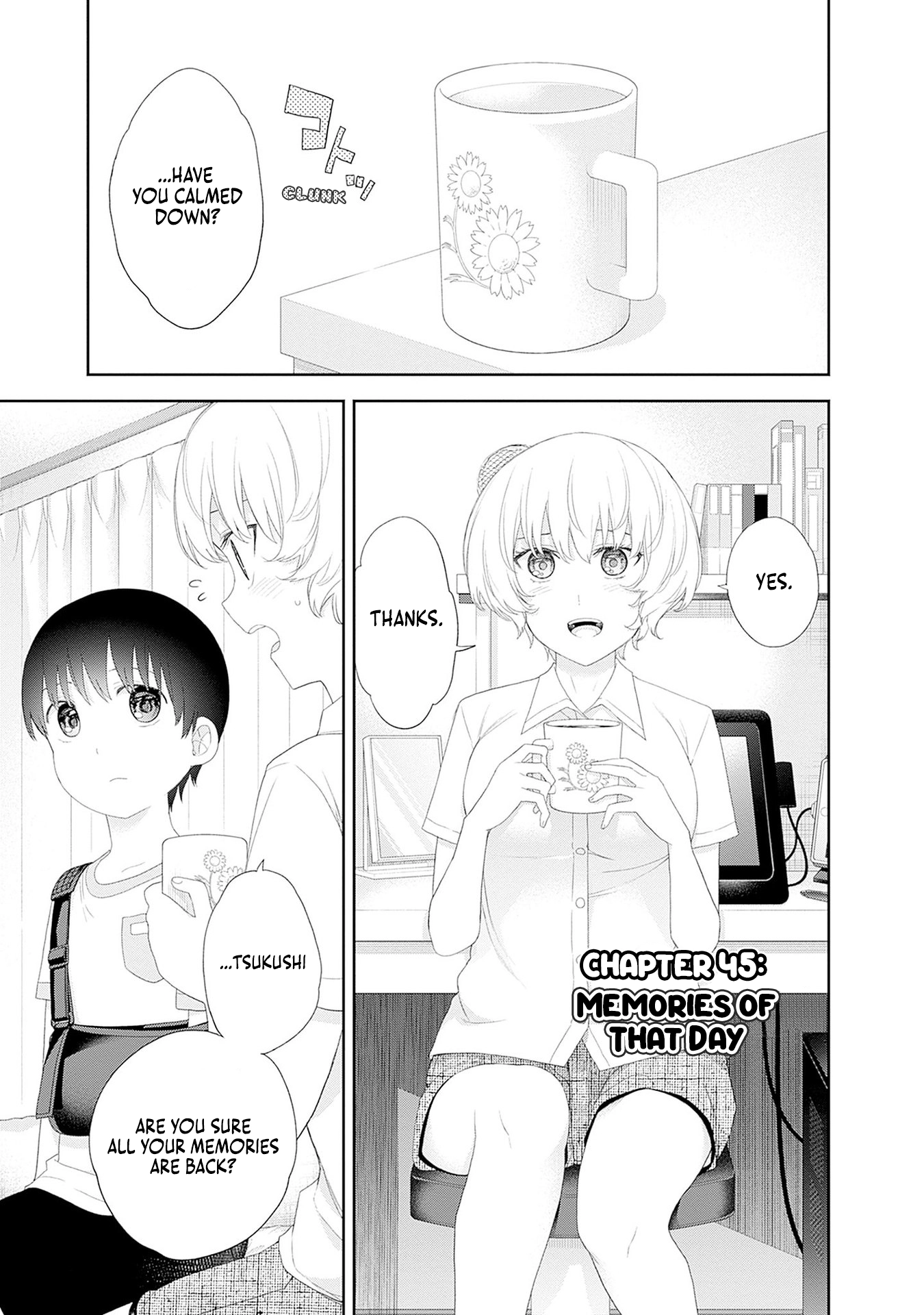Shikisaki Shimai wa Abakaretai Chapter 45 page 1 - 