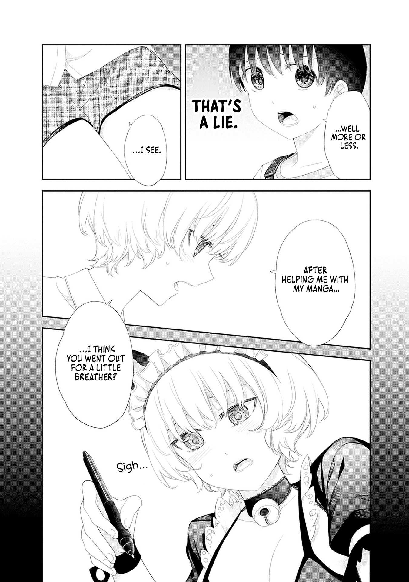 Shikisaki Shimai wa Abakaretai Chapter 45 page 2 - 