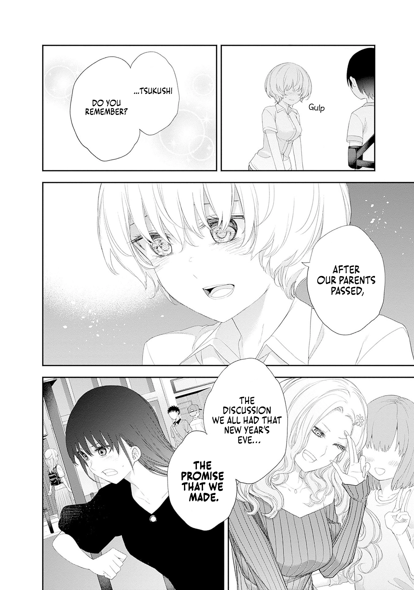 Shikisaki Shimai wa Abakaretai Chapter 45 page 14 - 