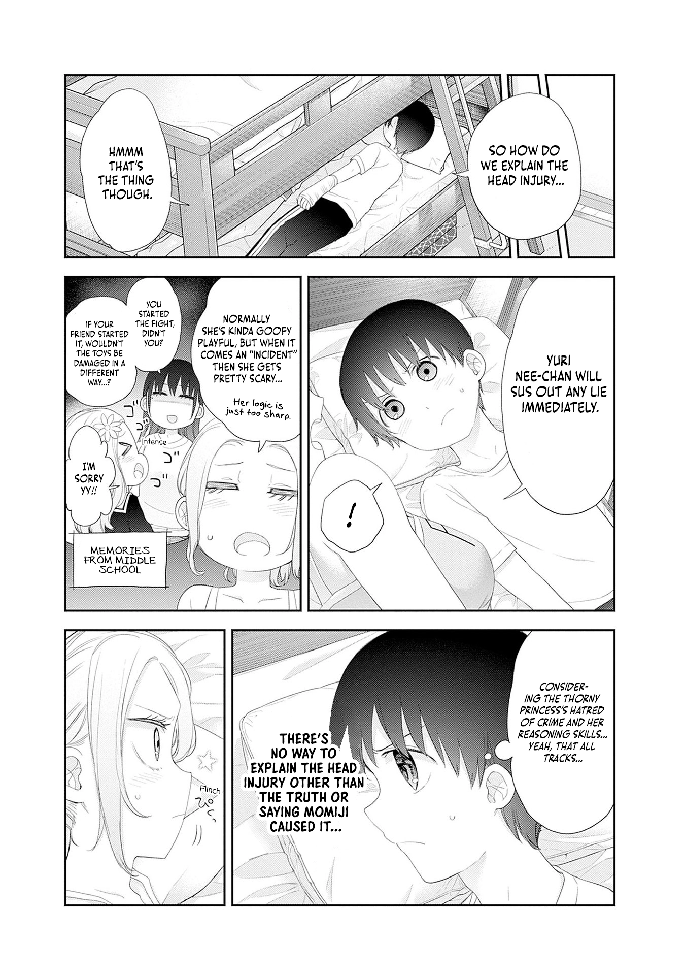 Shikisaki Shimai wa Abakaretai Chapter 48 page 9 - 