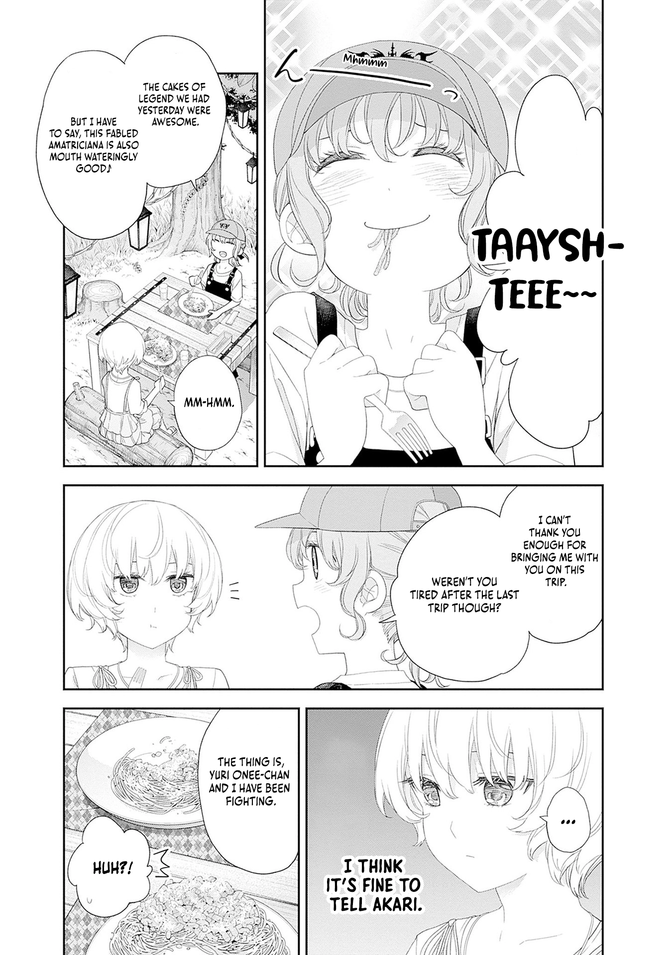 Shikisaki Shimai wa Abakaretai Chapter 50 page 9 - 