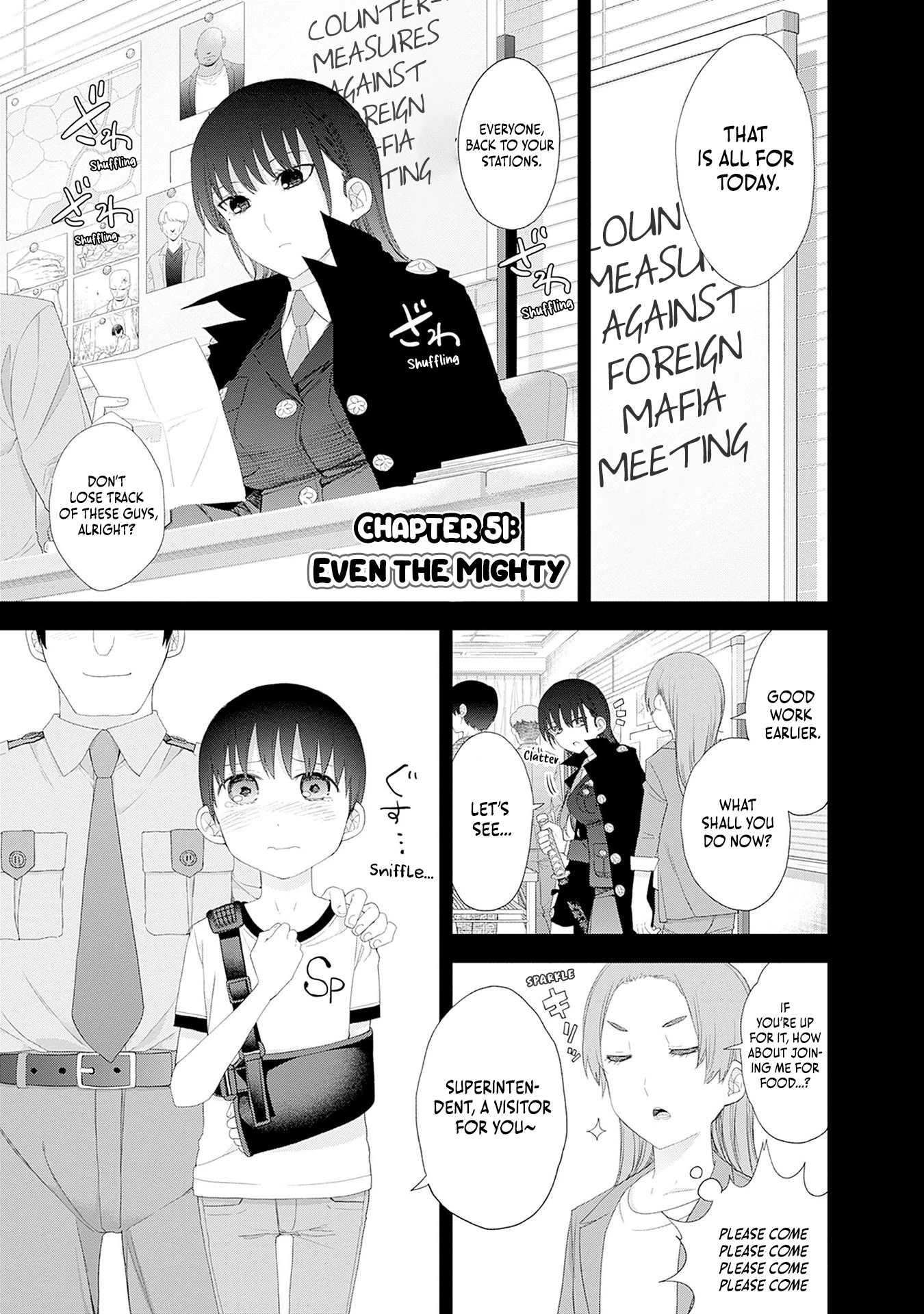 Shikisaki Shimai wa Abakaretai Chapter 51 page 1 - 