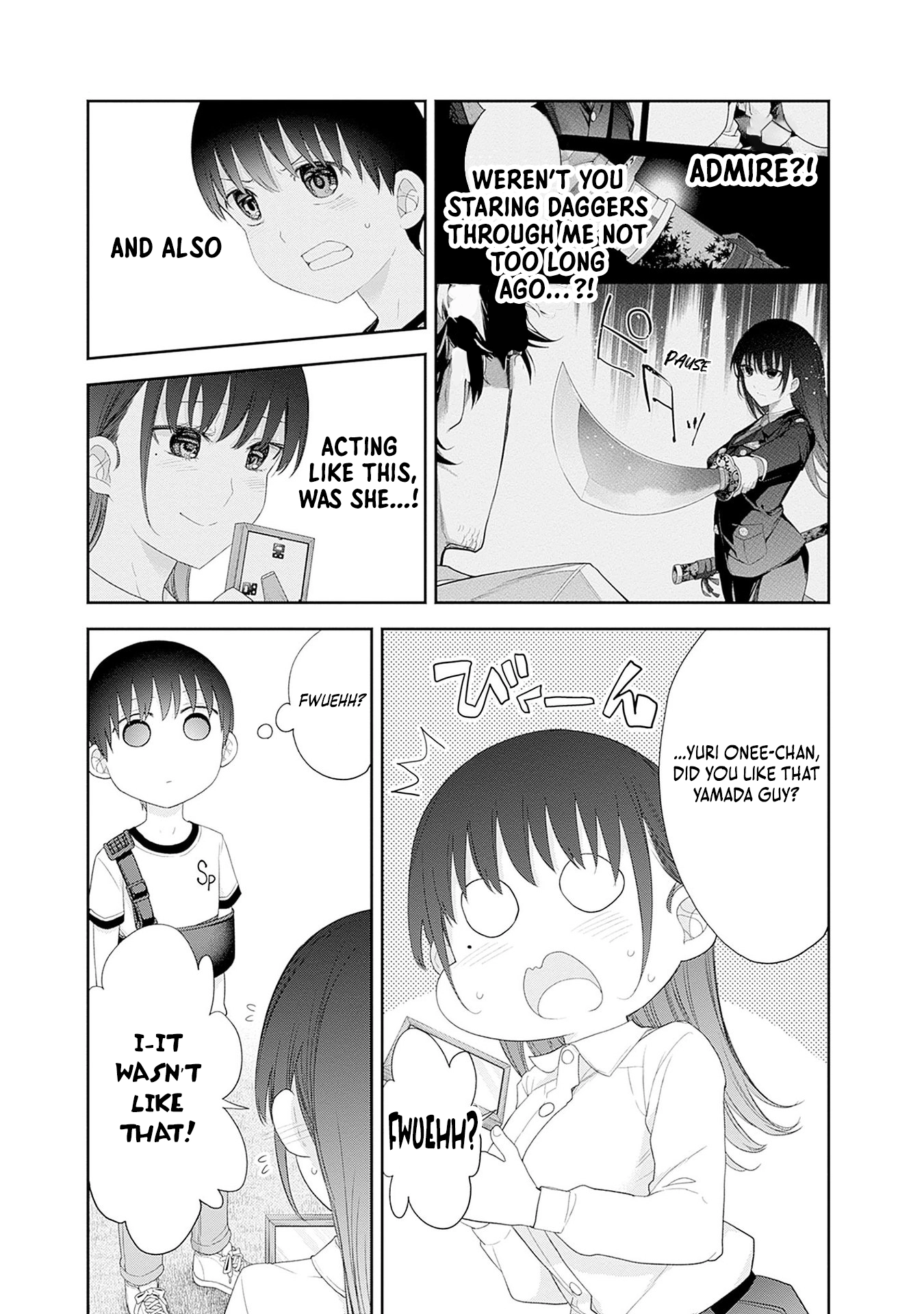 Shikisaki Shimai wa Abakaretai Chapter 52 page 6 - 