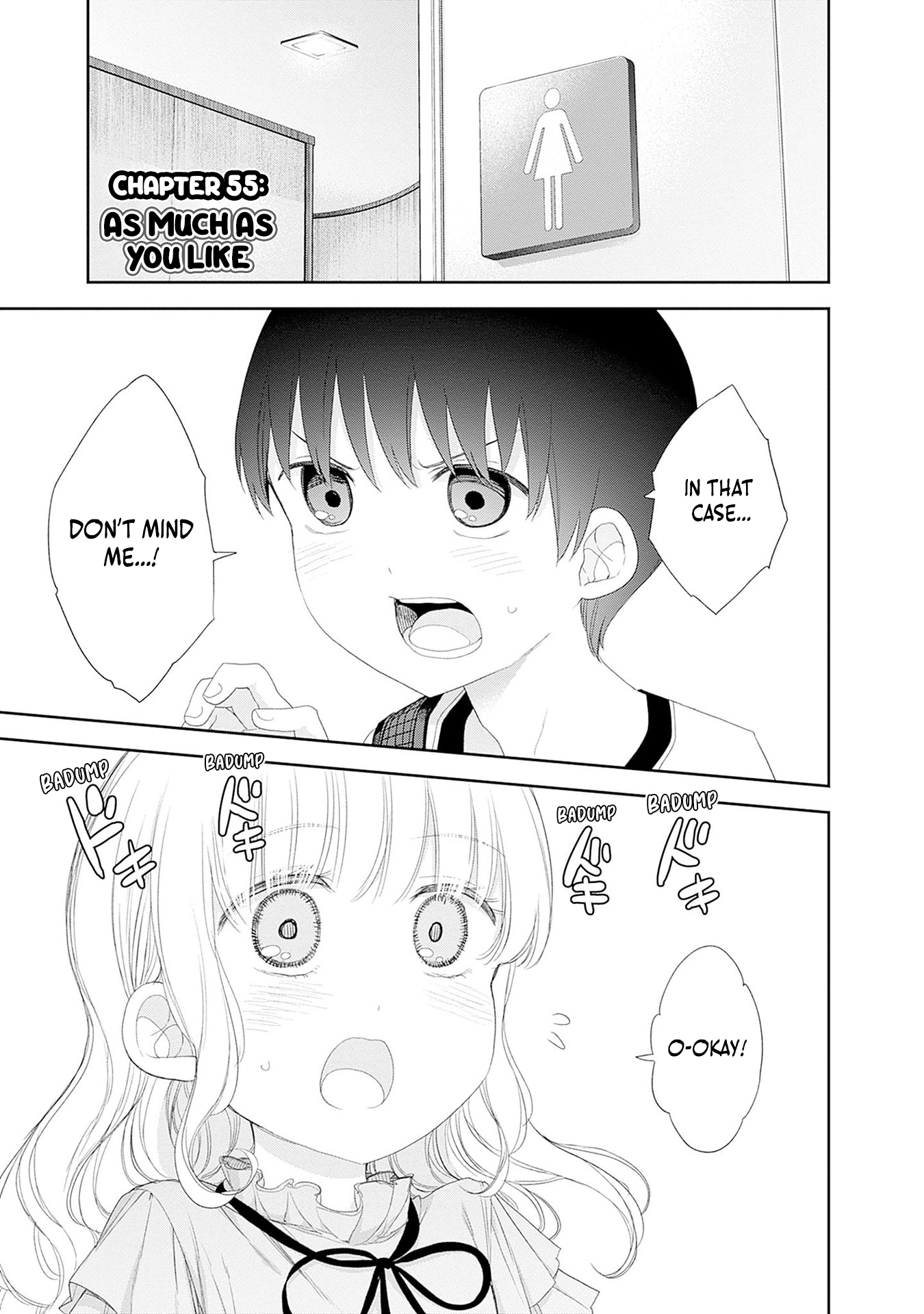 Shikisaki Shimai wa Abakaretai Chapter 55 page 1 - 