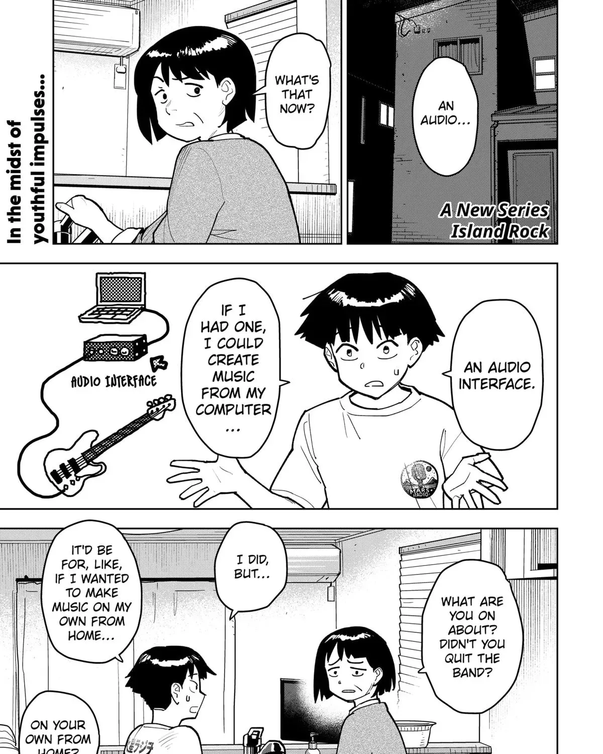 Shima Rock Chapter 1 page 1 - 