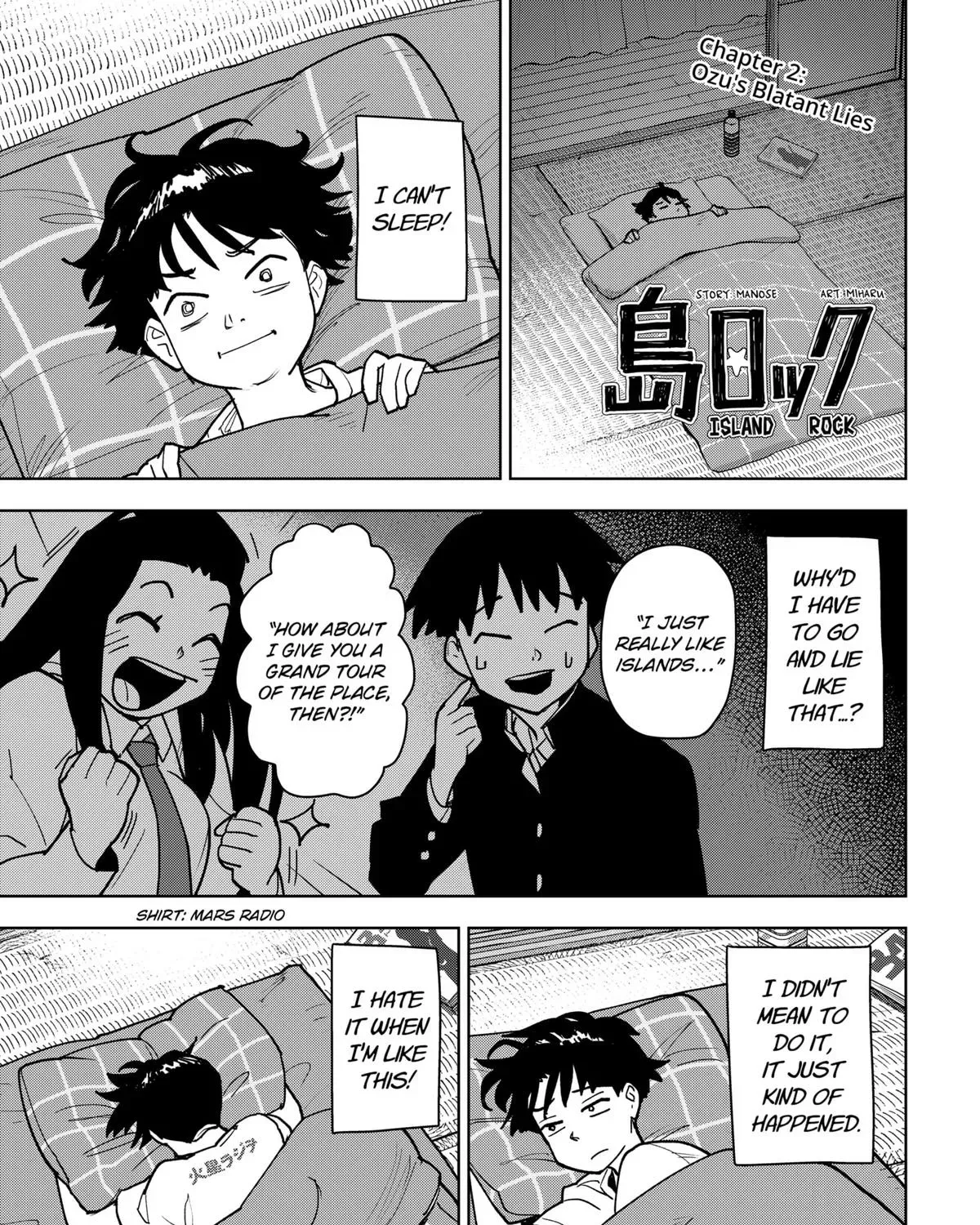 Shima Rock Chapter 2 page 1 - 