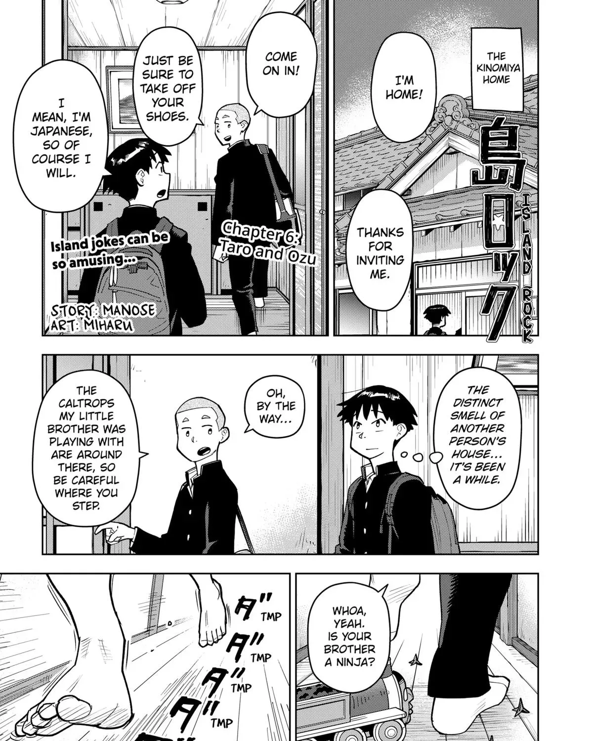 Shima Rock Chapter 6 page 1 - 