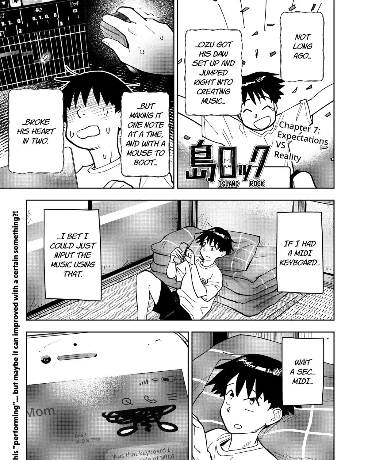 Shima Rock Chapter 7 page 1 - 