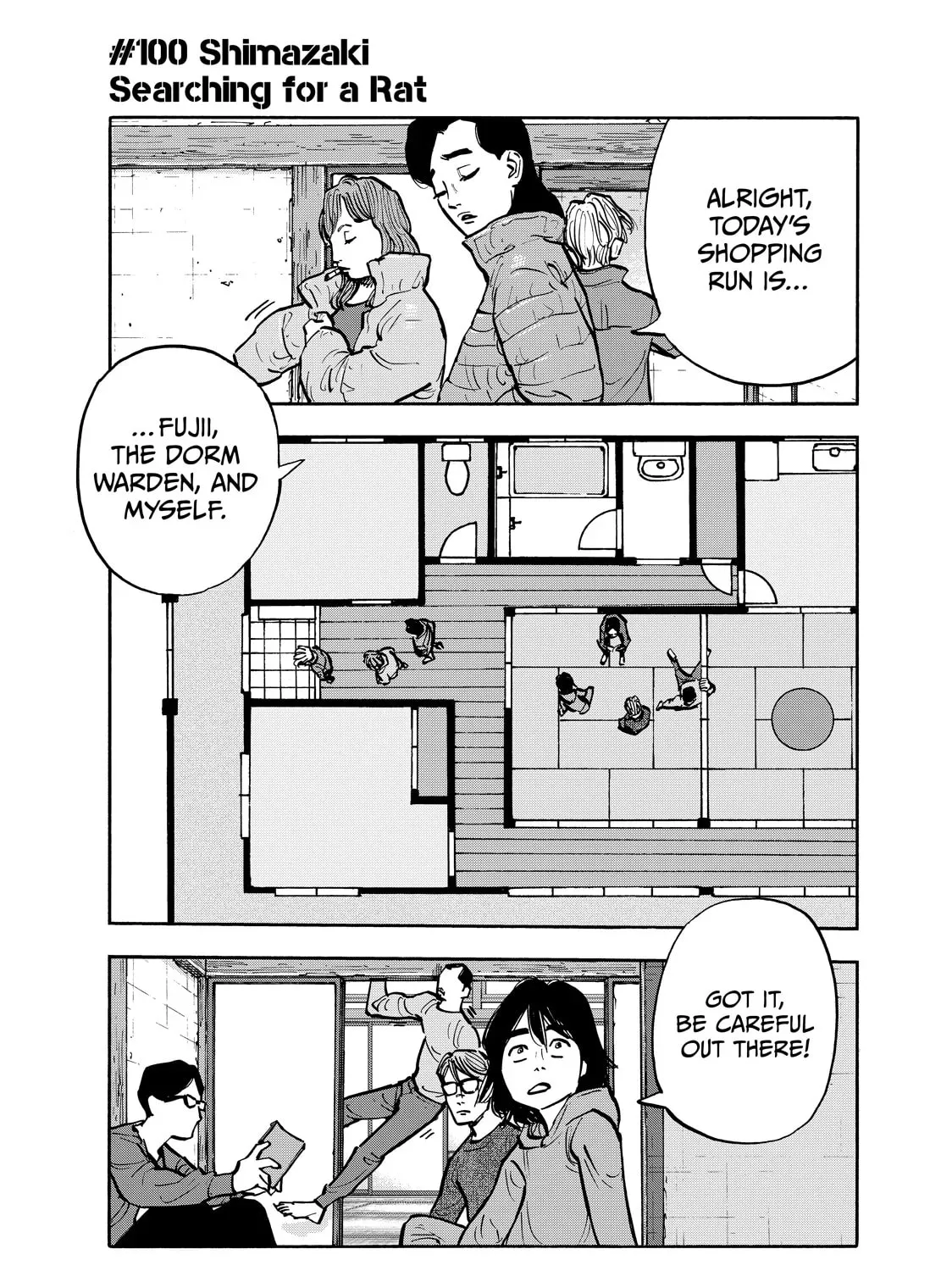Shimazaki in the Land of Peace Chapter 100 page 1 - 