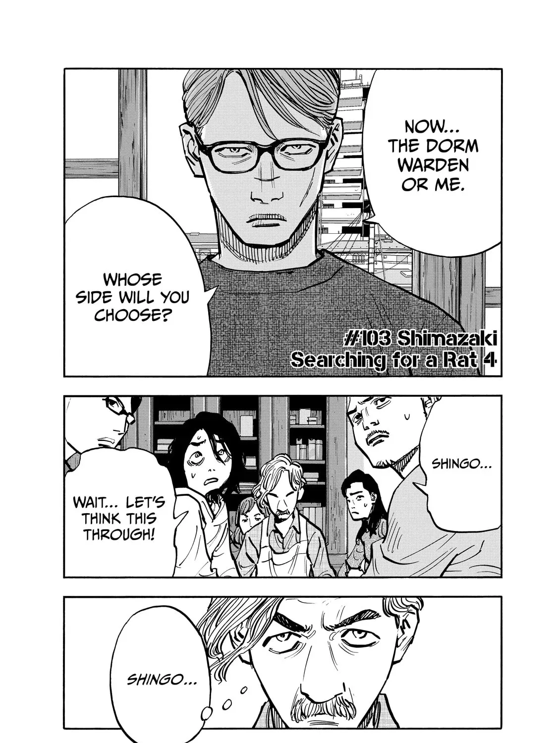 Shimazaki in the Land of Peace Chapter 103 page 1 - 
