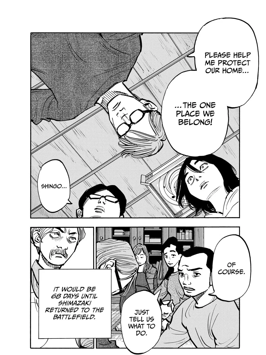 Shimazaki in the Land of Peace Chapter 103 page 35 - 