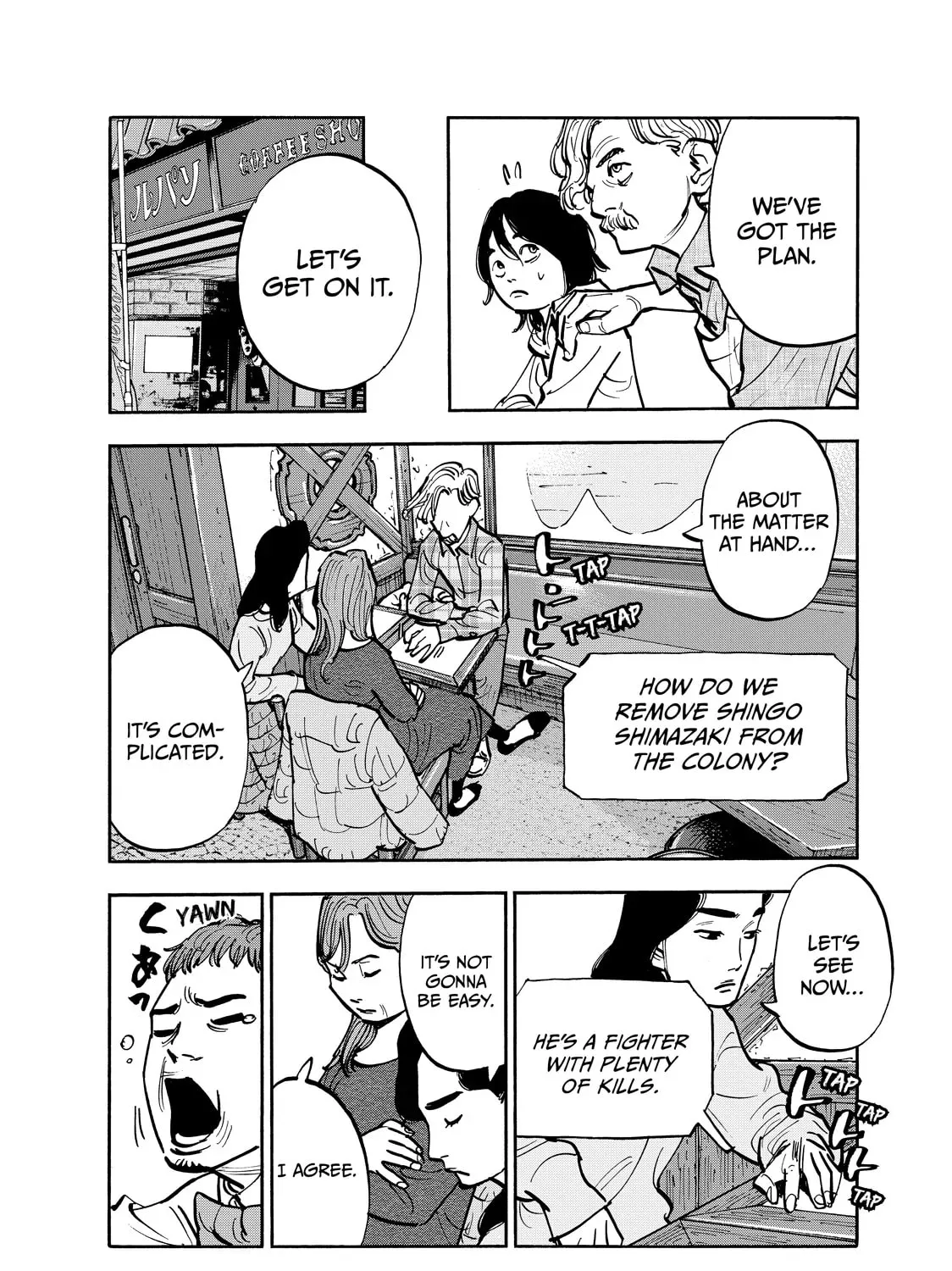 Shimazaki in the Land of Peace Chapter 104 page 11 - 