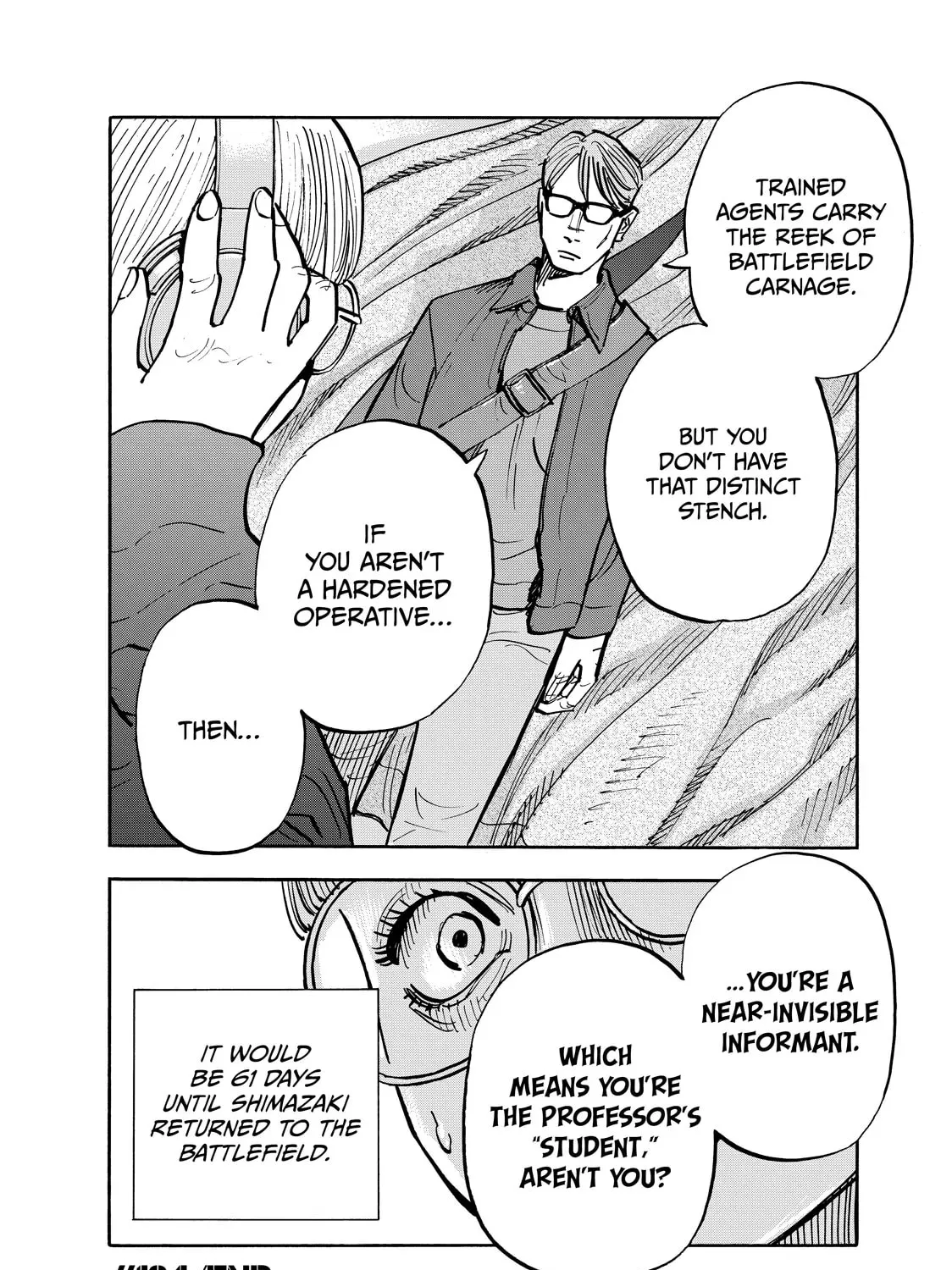 Shimazaki in the Land of Peace Chapter 104 page 35 - 