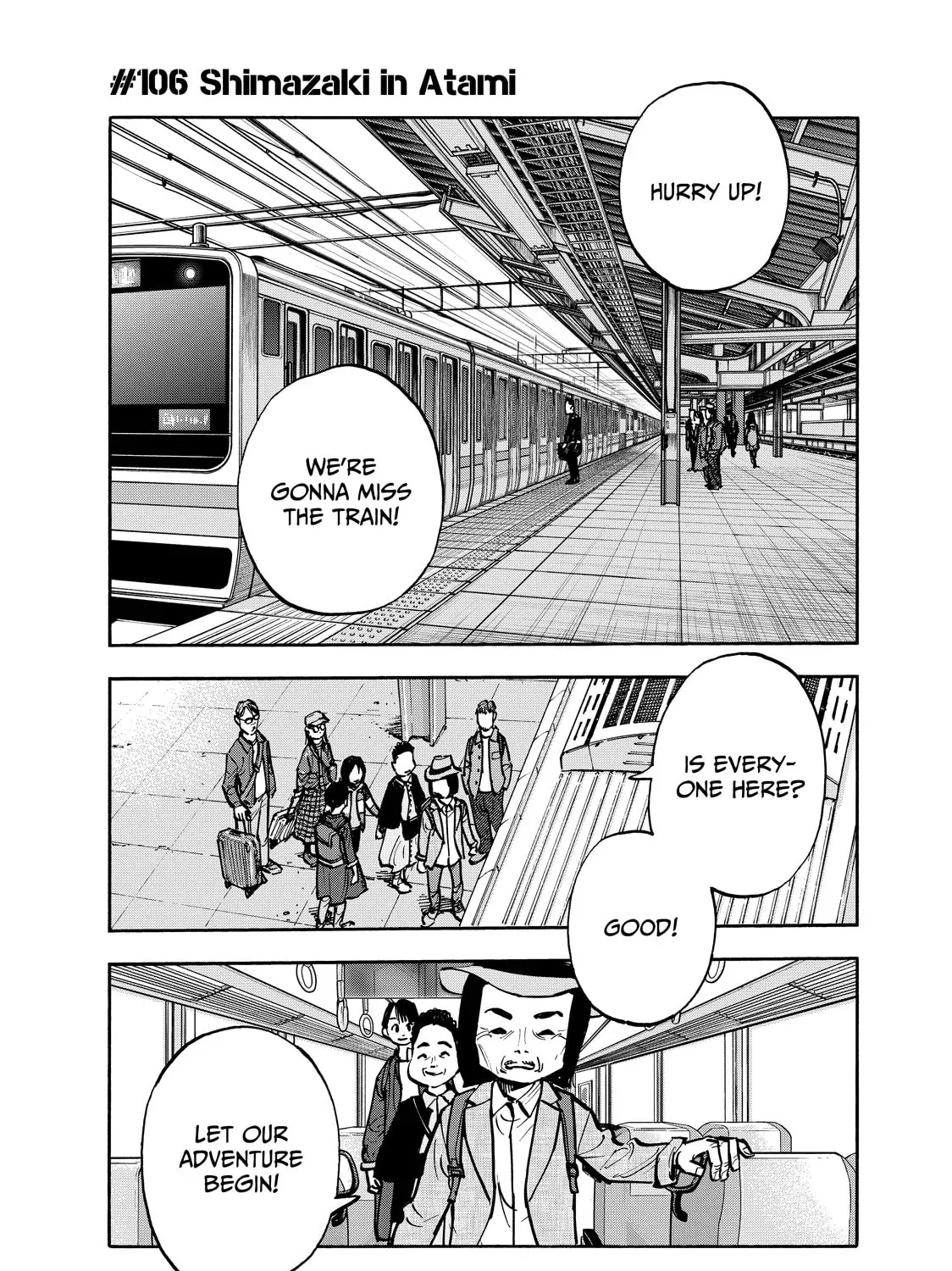 Shimazaki in the Land of Peace Chapter 106 page 1 - 