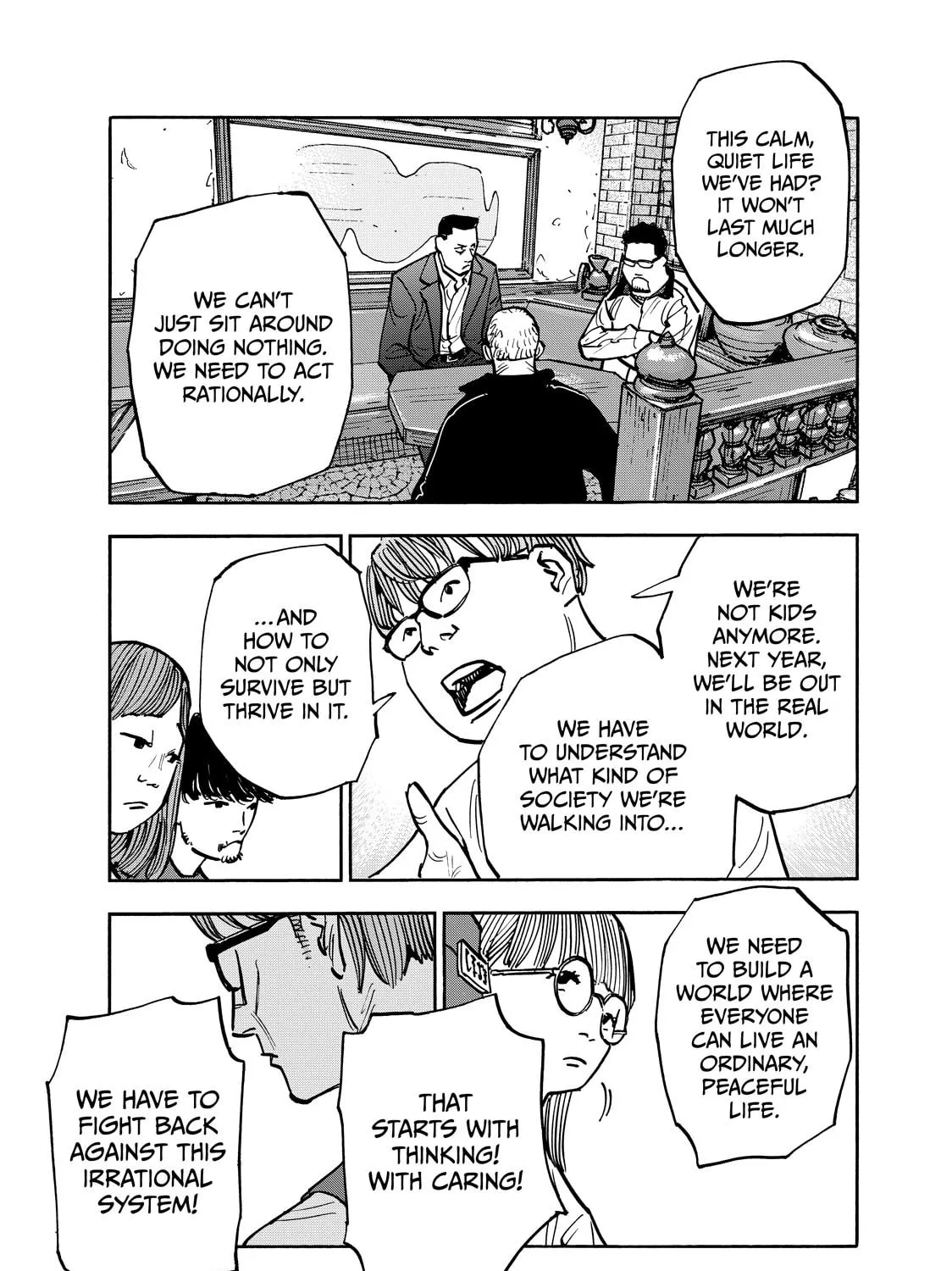 Shimazaki in the Land of Peace Chapter 108 page 33 - 