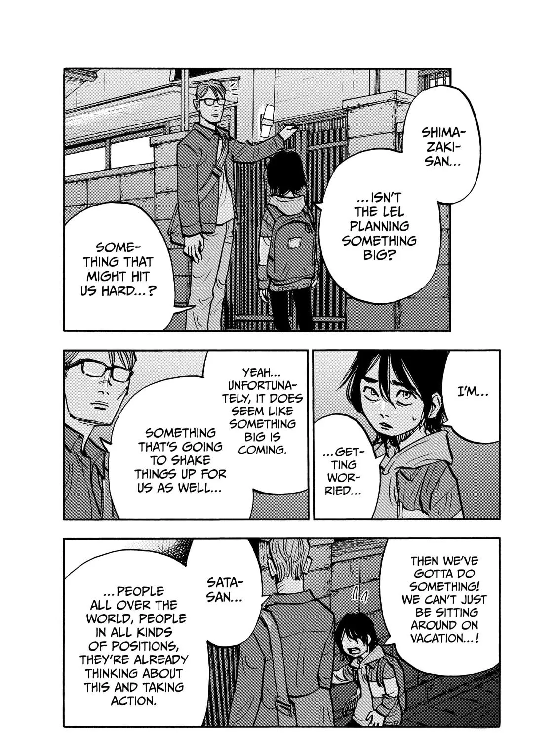 Shimazaki in the Land of Peace Chapter 108 page 7 - 