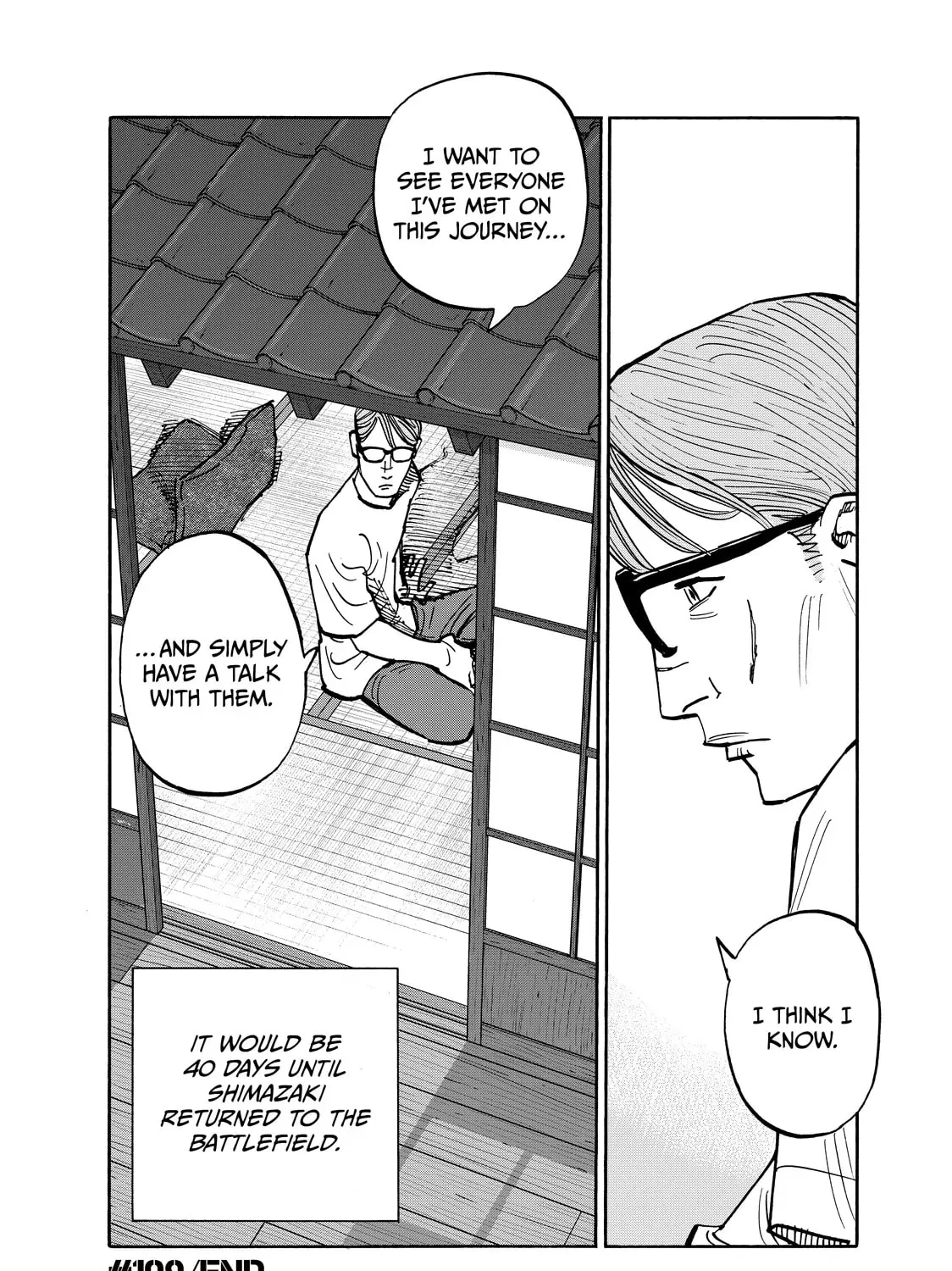 Shimazaki in the Land of Peace Chapter 109 page 35 - 