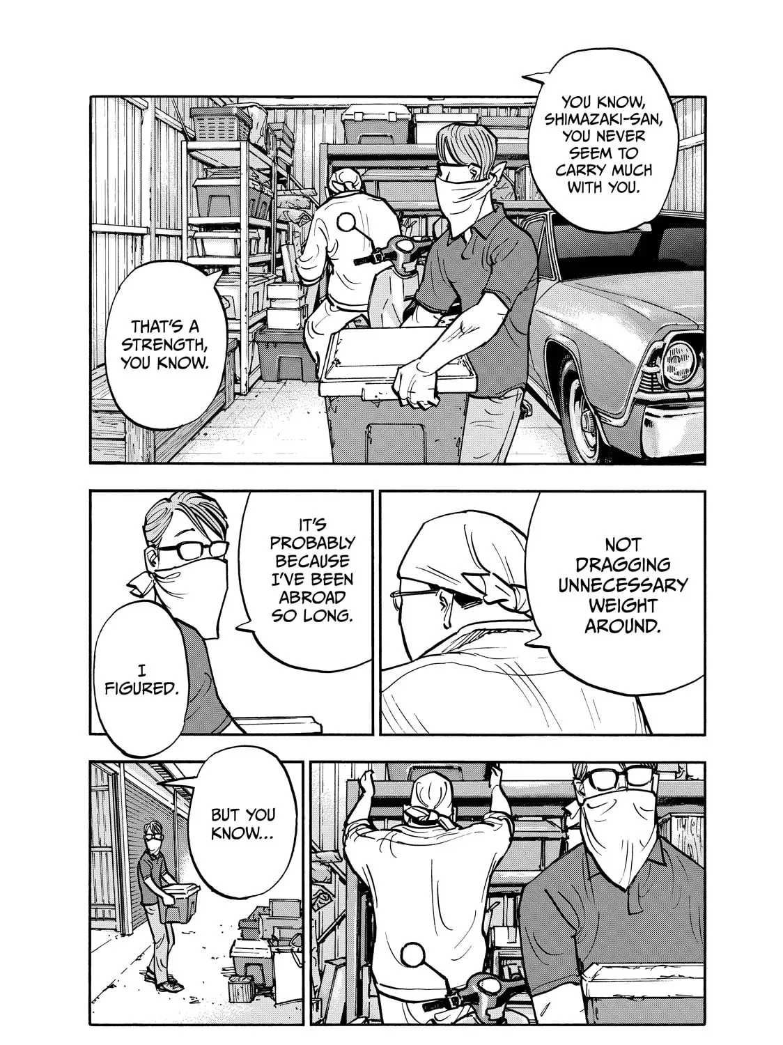 Shimazaki in the Land of Peace Chapter 110 page 31 - 