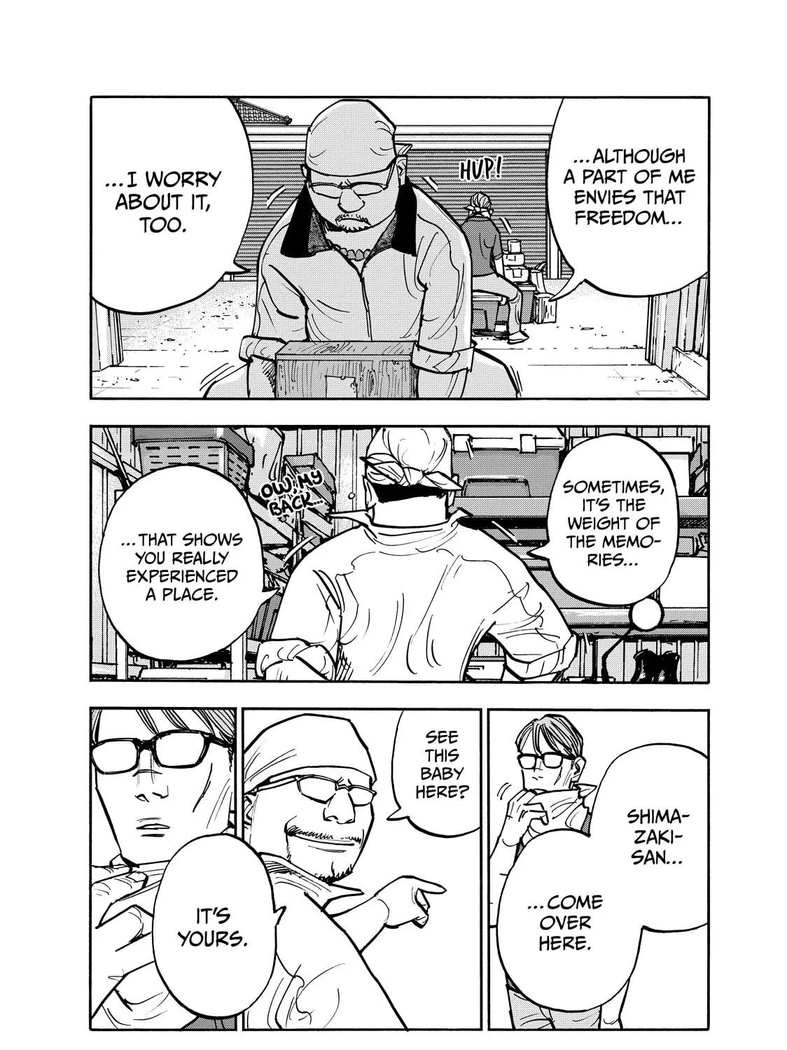 Shimazaki in the Land of Peace Chapter 110 page 33 - 