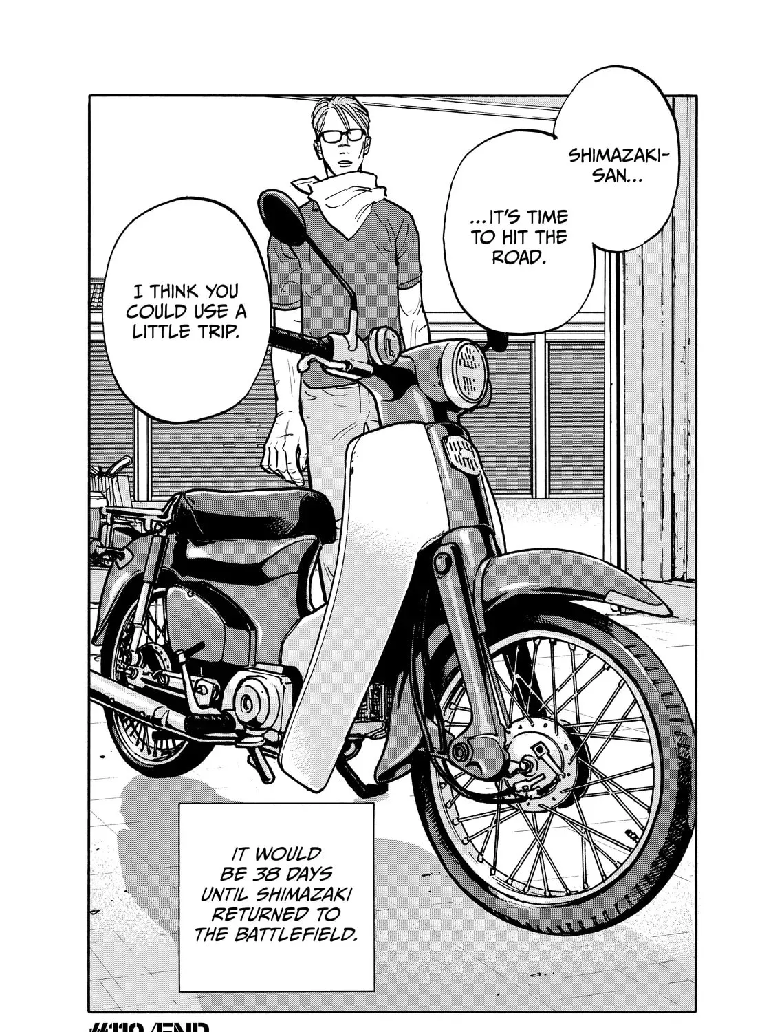 Shimazaki in the Land of Peace Chapter 110 page 35 - 