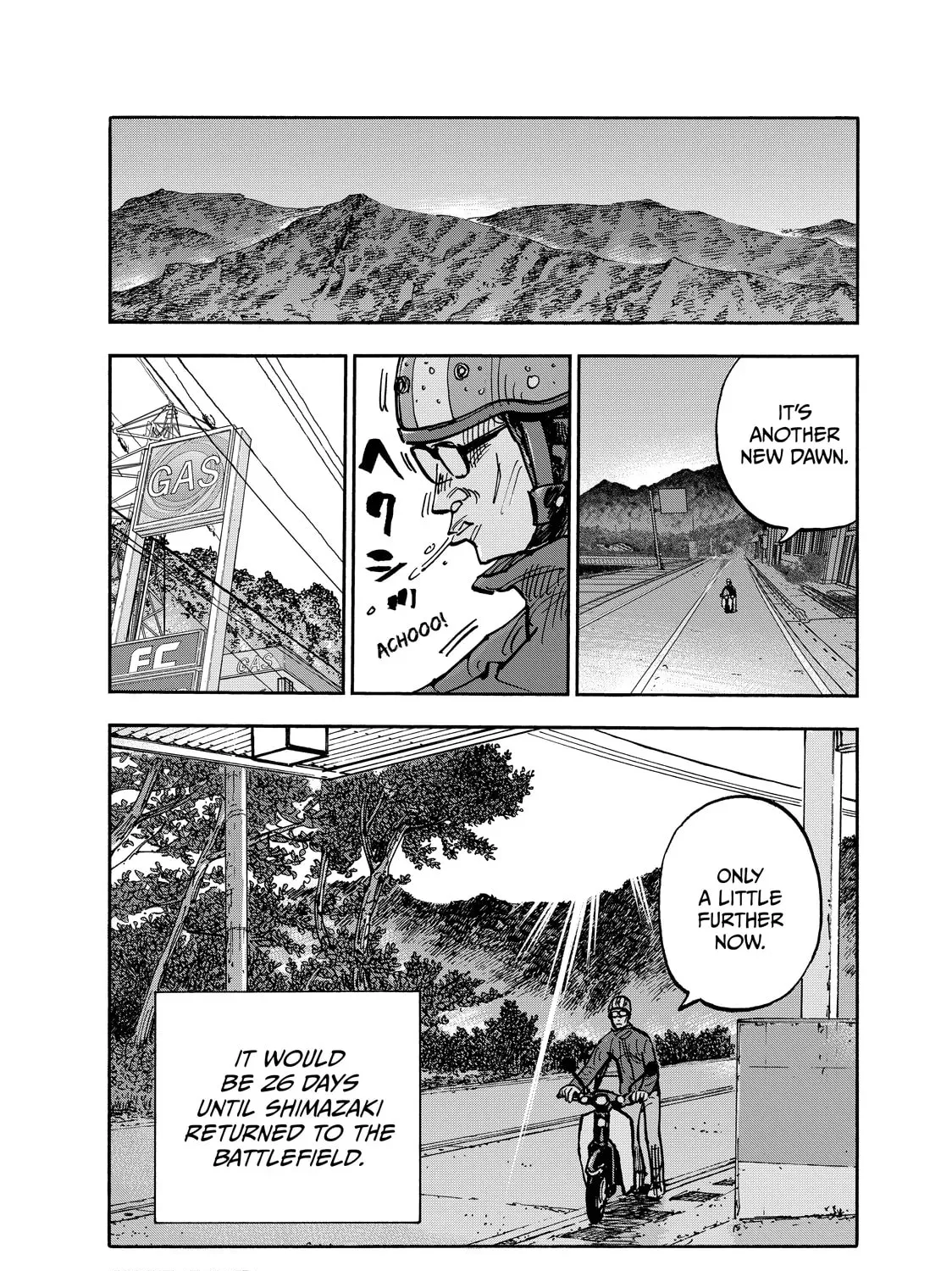 Shimazaki in the Land of Peace Chapter 115 page 35 - 