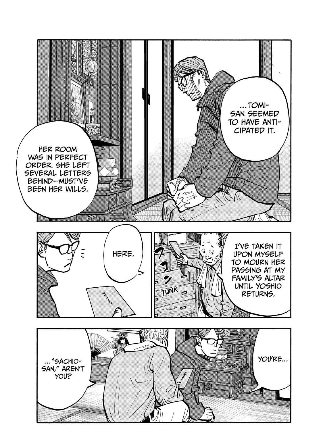 Shimazaki in the Land of Peace Chapter 116 page 13 - 