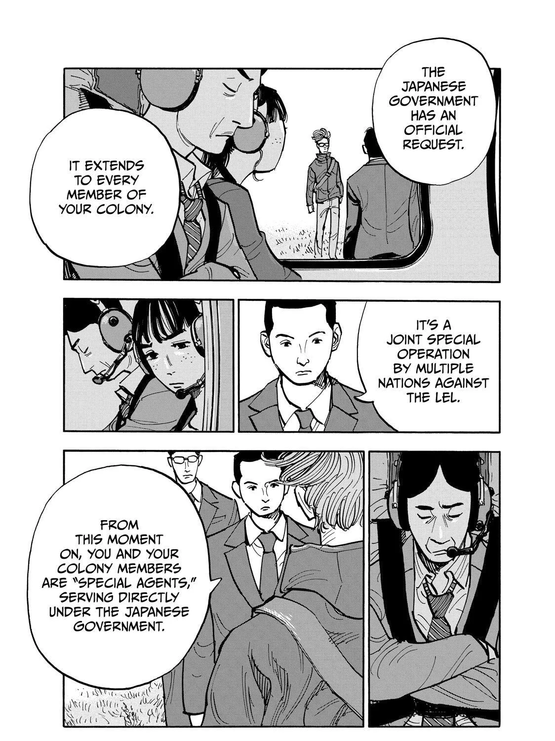 Shimazaki in the Land of Peace Chapter 116 page 33 - 