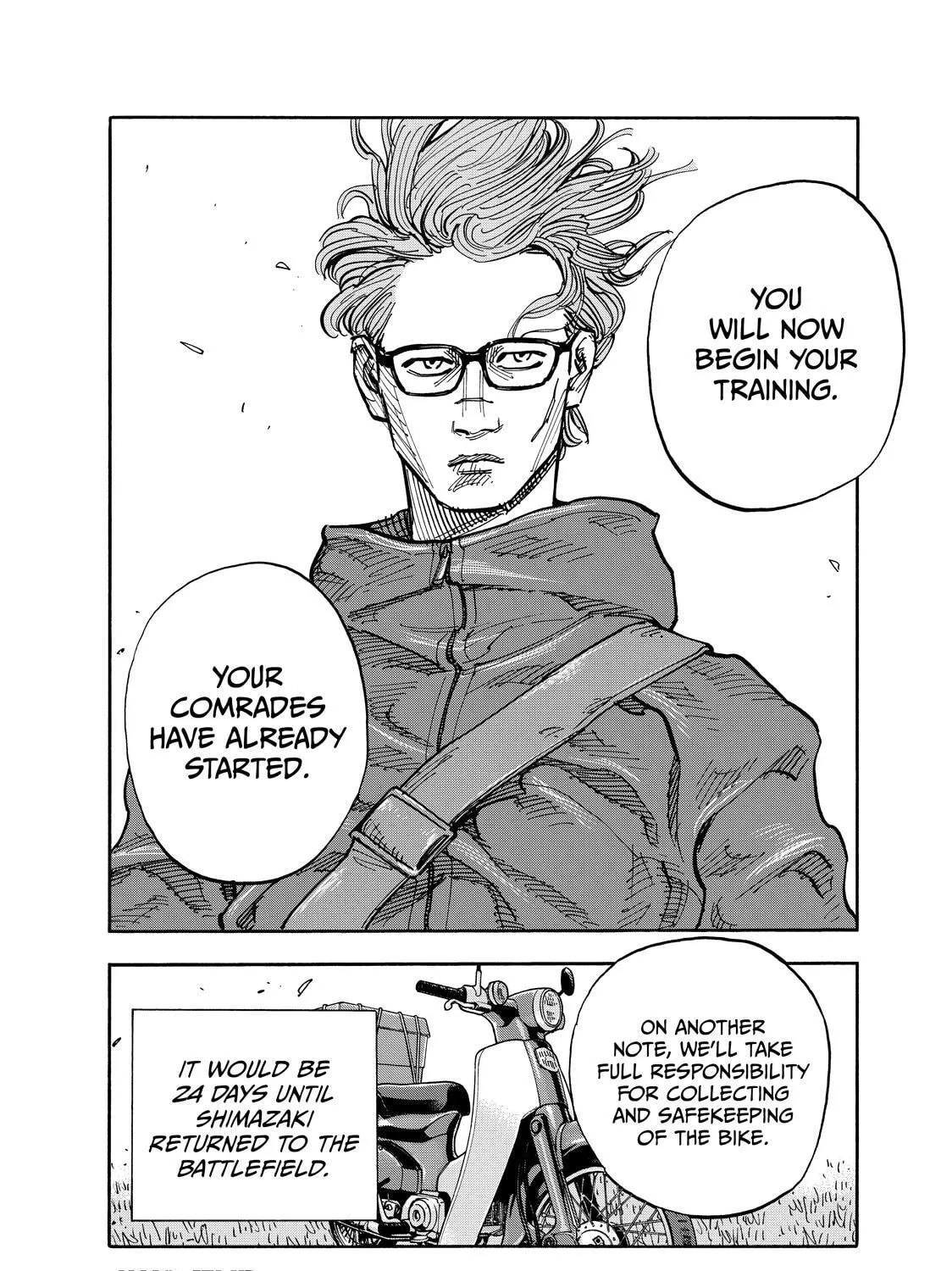 Shimazaki in the Land of Peace Chapter 116 page 35 - 