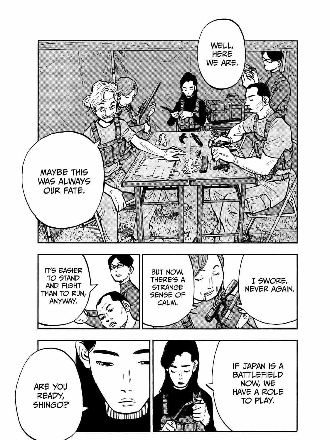 Shimazaki in the Land of Peace Chapter 117 page 17 - 