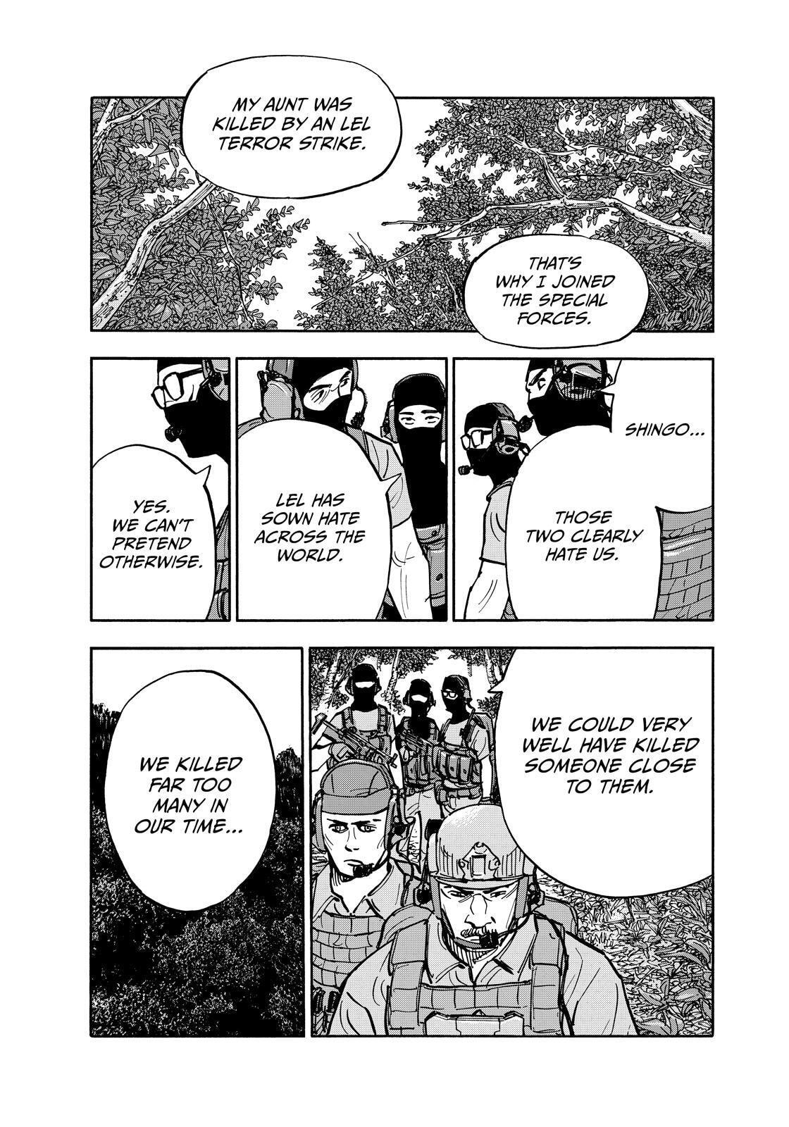 Shimazaki in the Land of Peace Chapter 118 page 13 - 