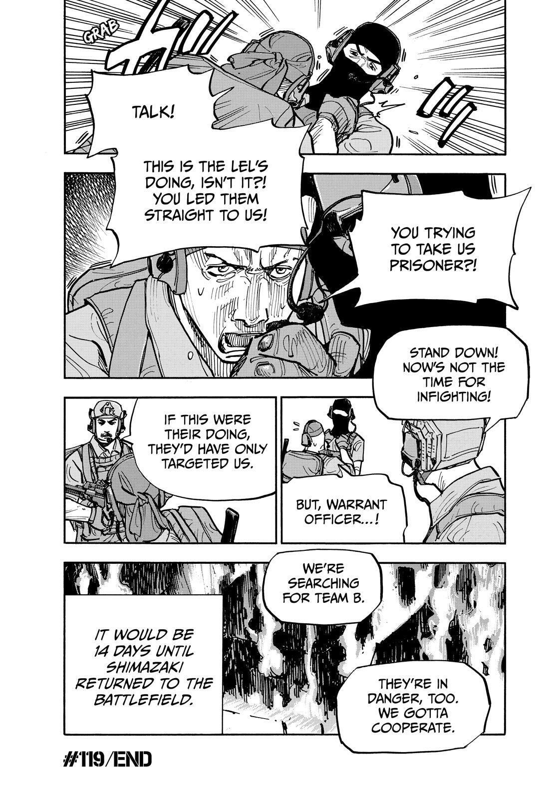 Shimazaki in the Land of Peace Chapter 119 page 18 - 