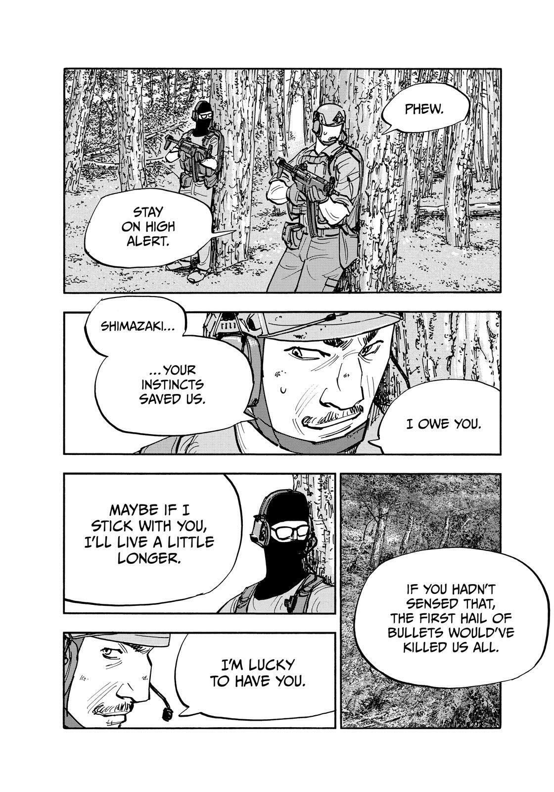 Shimazaki in the Land of Peace Chapter 121 page 10 - 