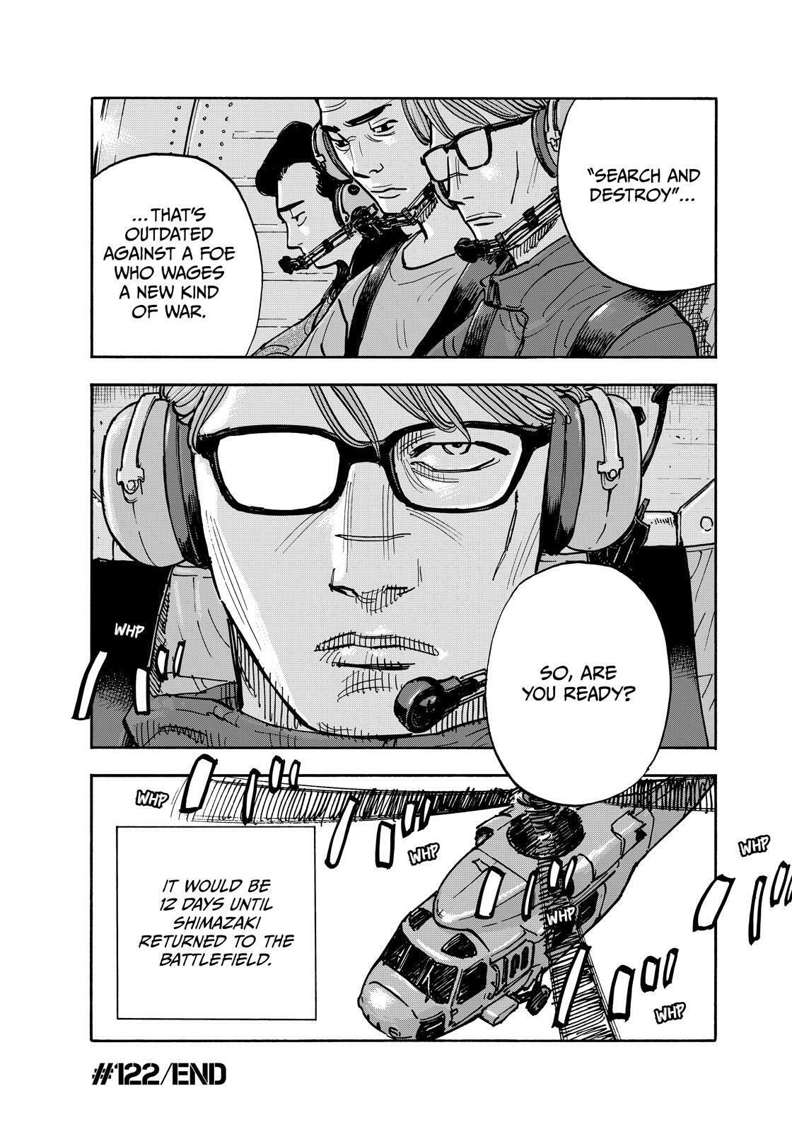 Shimazaki in the Land of Peace Chapter 122 page 18 - 