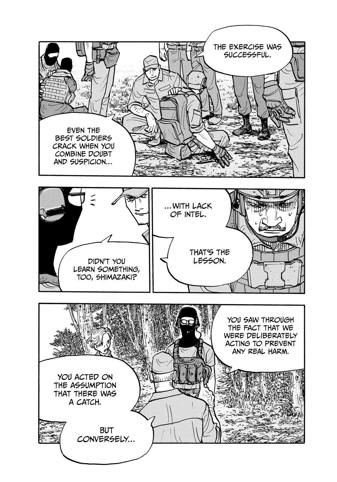 Shimazaki in the Land of Peace Chapter 122 page 10 - 