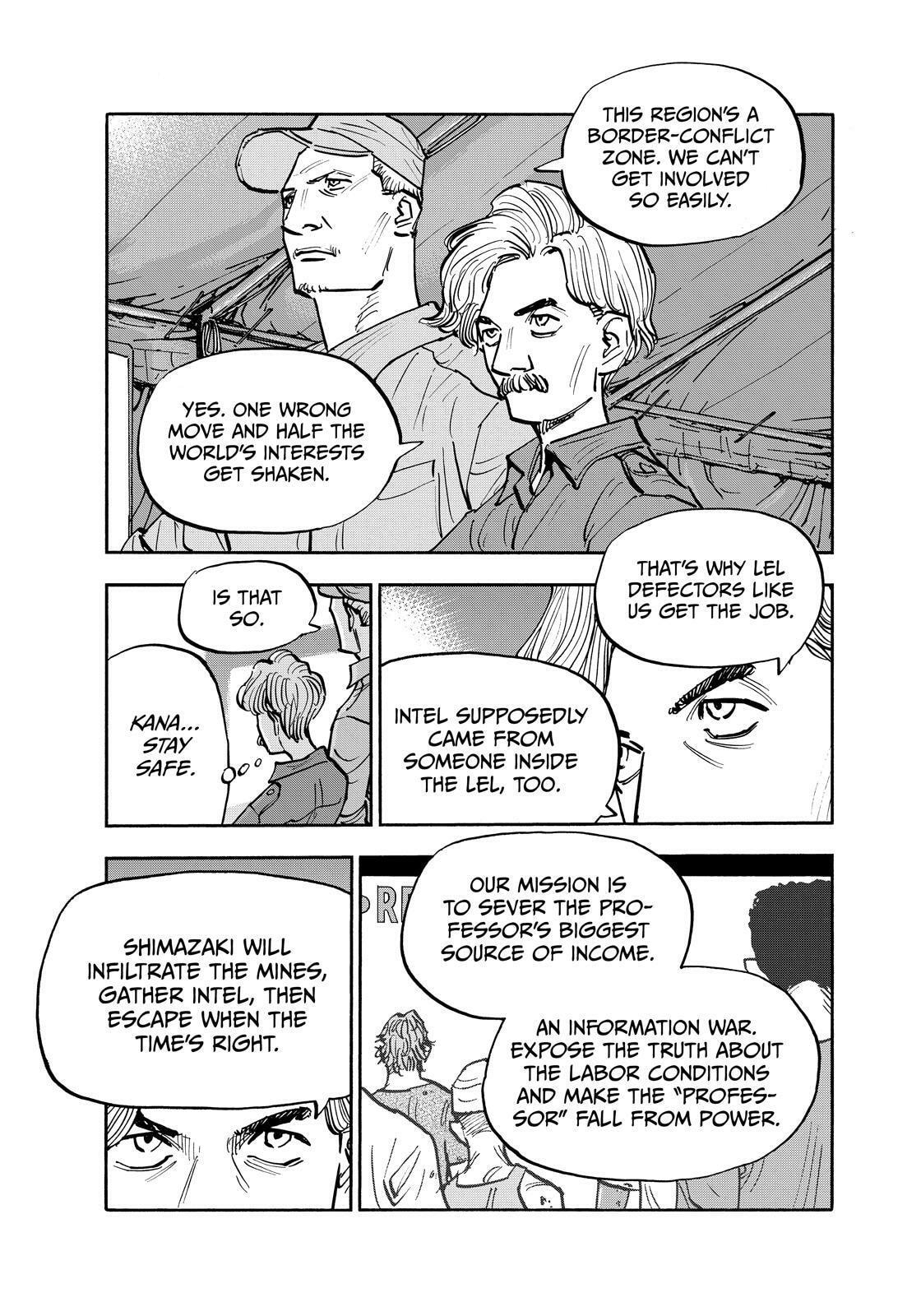 Shimazaki in the Land of Peace Chapter 124 page 13 - 